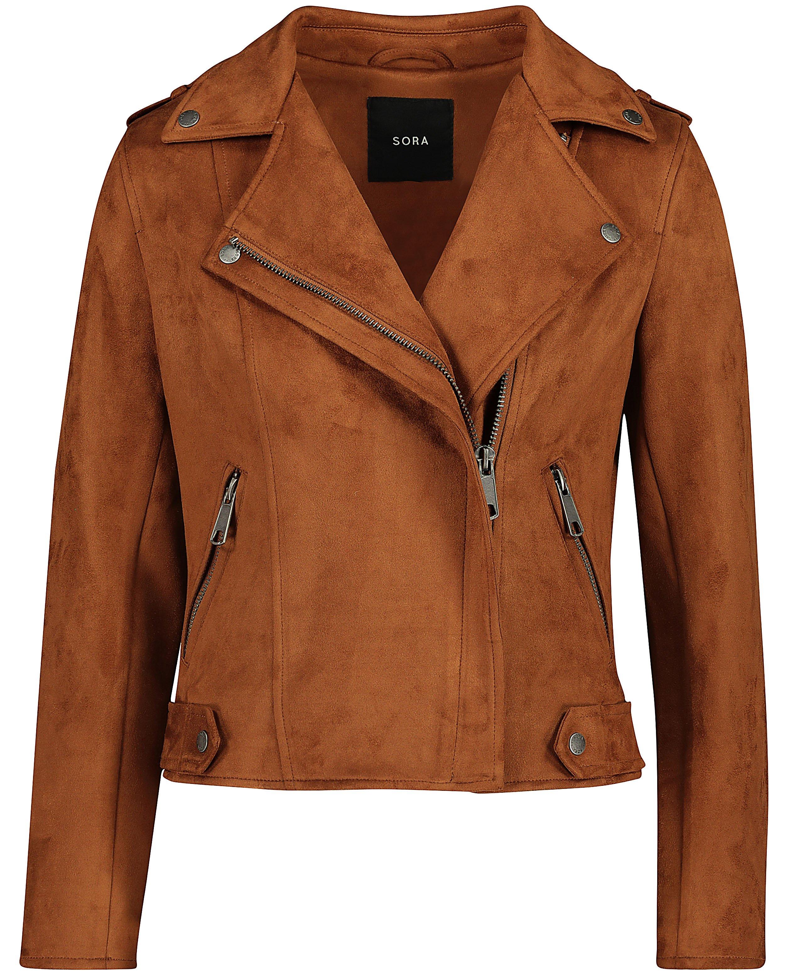 Blazers - Bruin imitatieleren jasje Sora