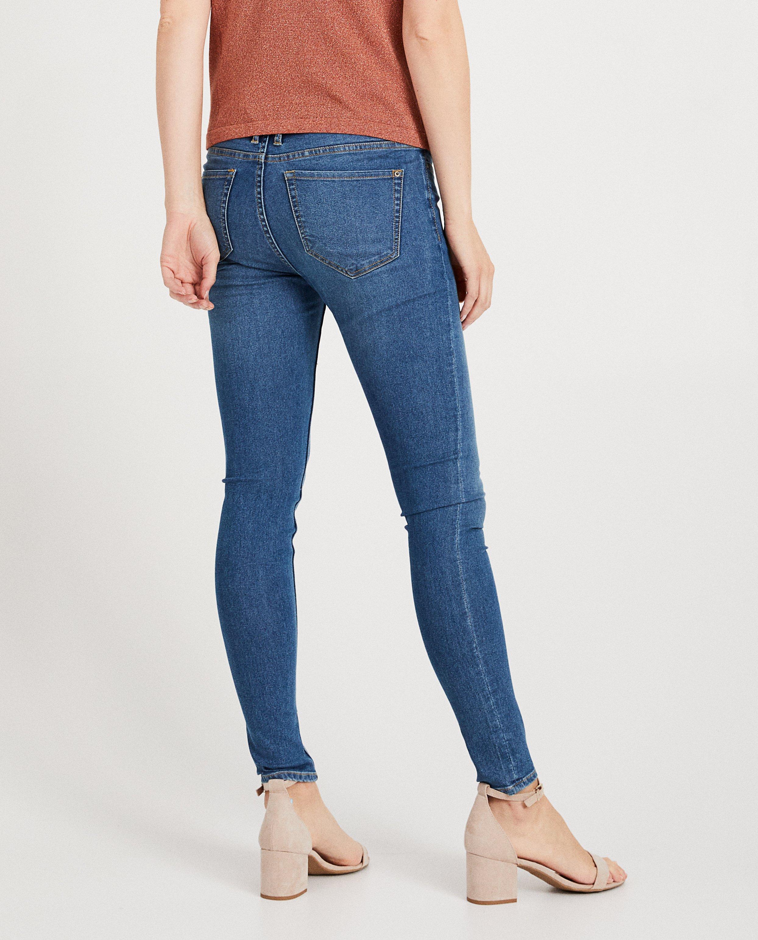 Jeans - Blauwe skinny FAYE