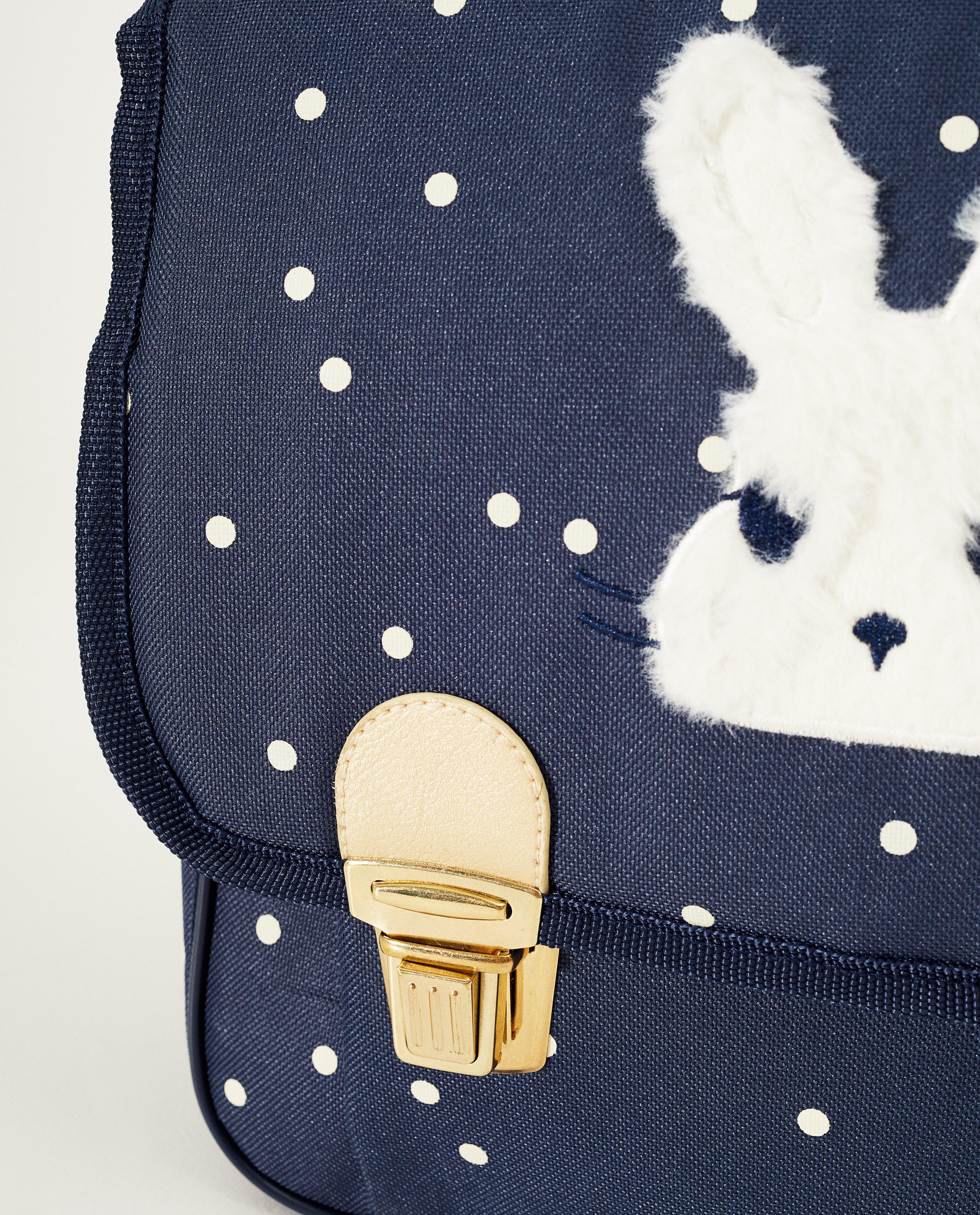 Blauw boekentasje met print - Product Detail - donkerblauw - afbeelding nummer 3