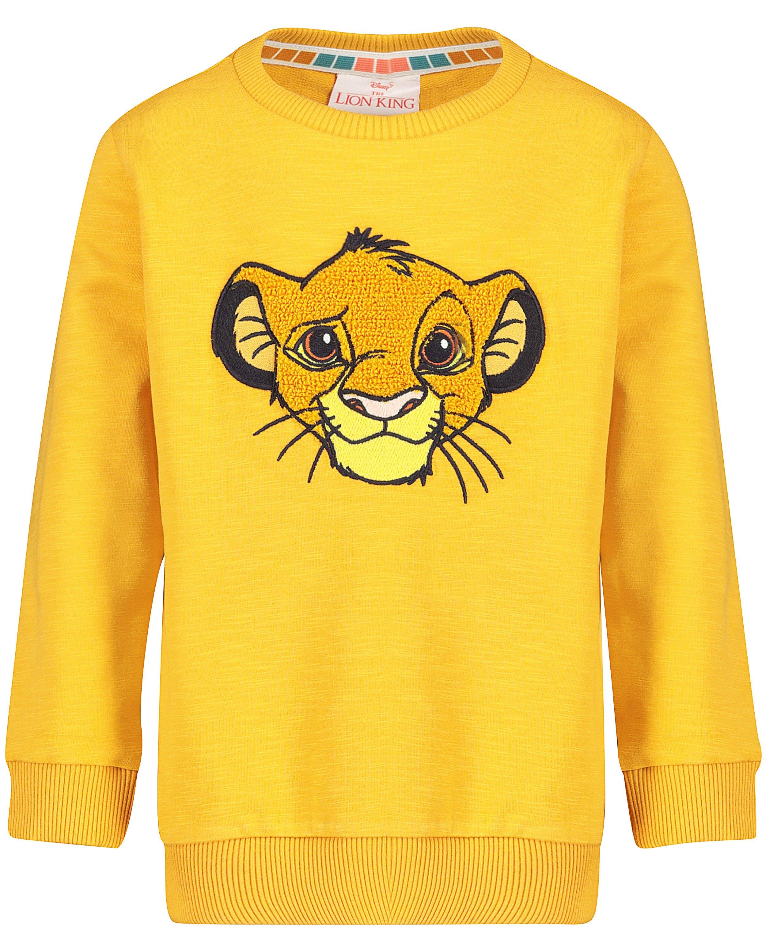Sweats - Sweat jaune du Roi Lion, Disney