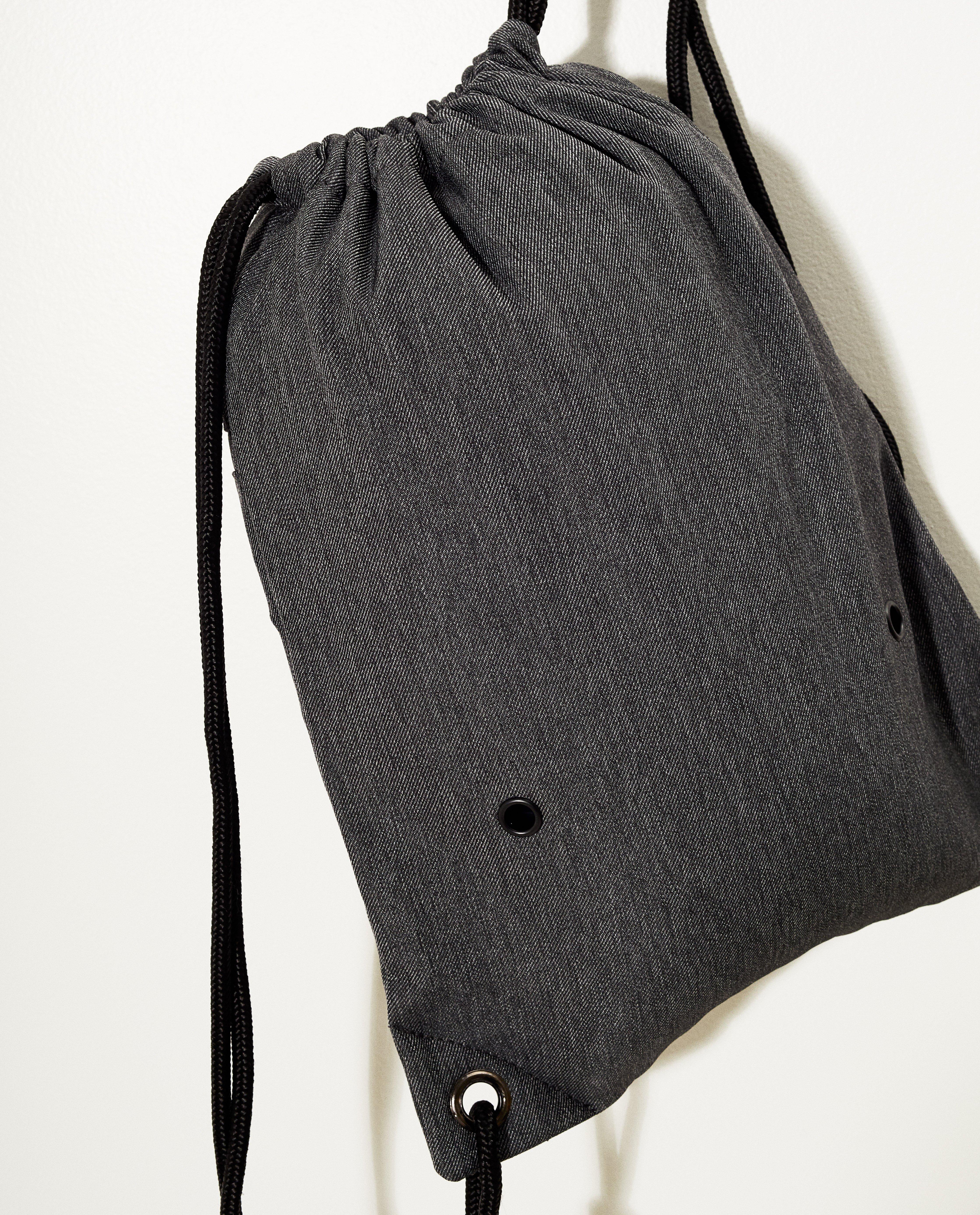 Sacs - Sac de gym gris foncé imprimé