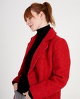 Winterjassen - Rode halflange mantel