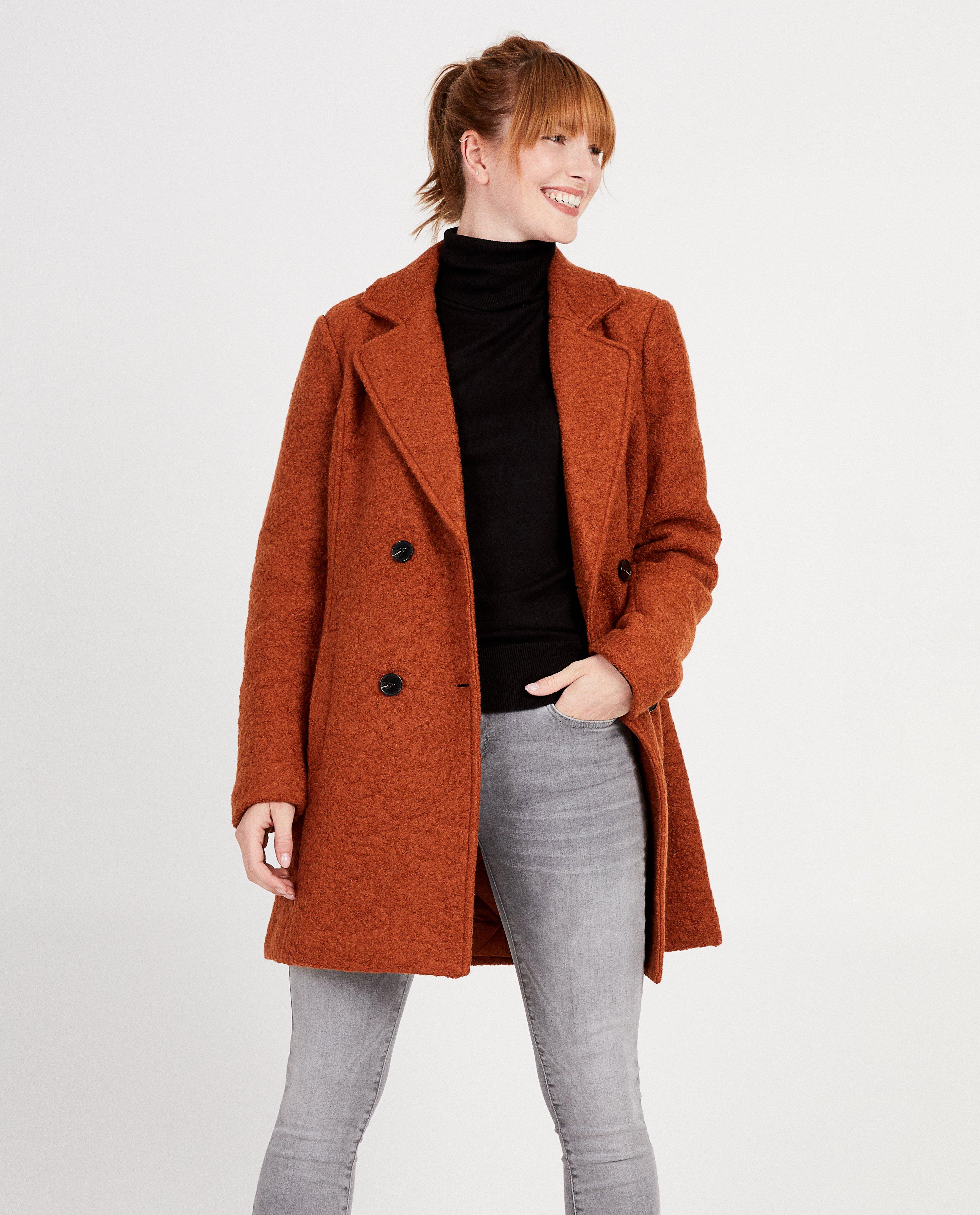 Manteau rouille sale