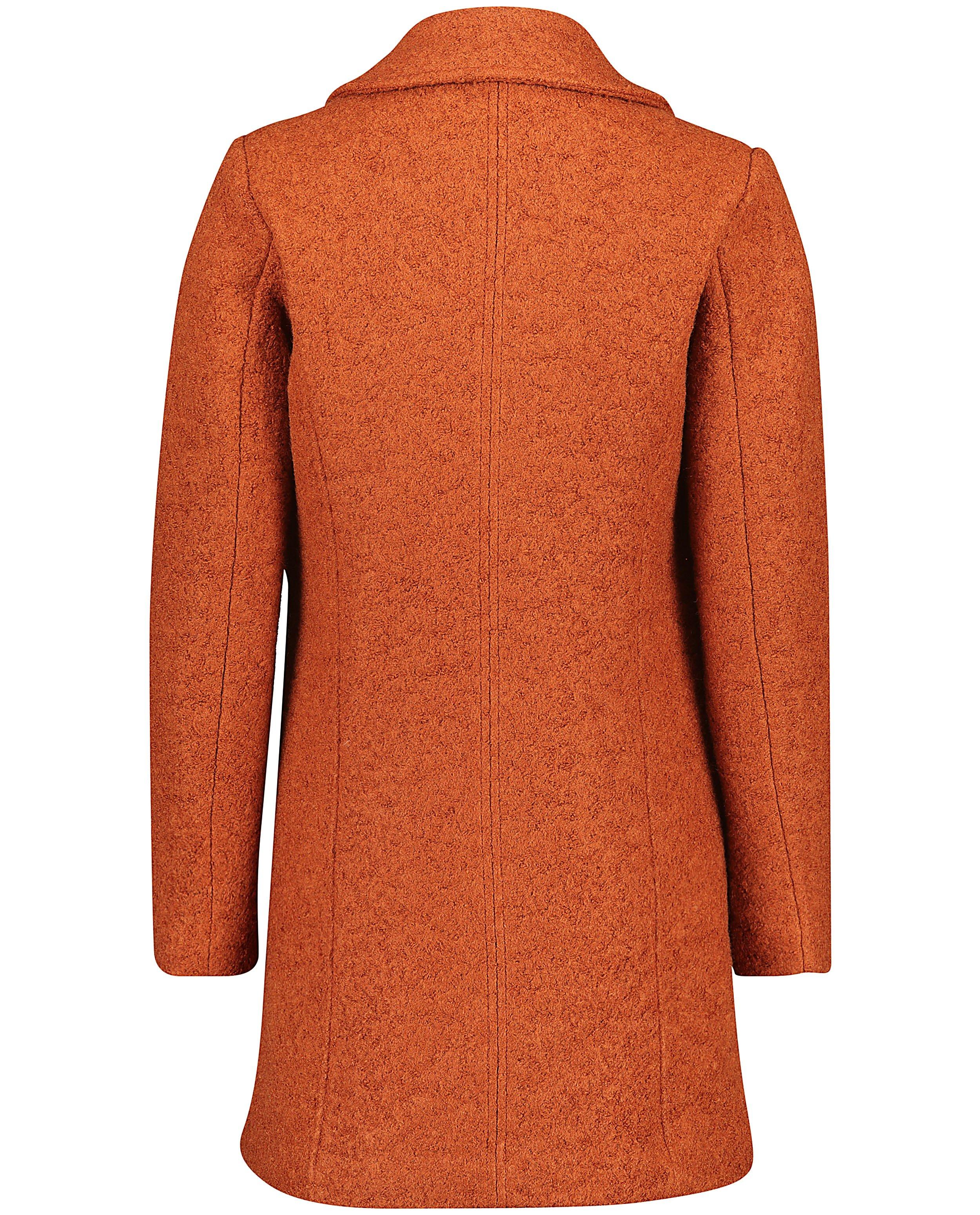 Manteaux d'hiver - Manteau rouille mi-long