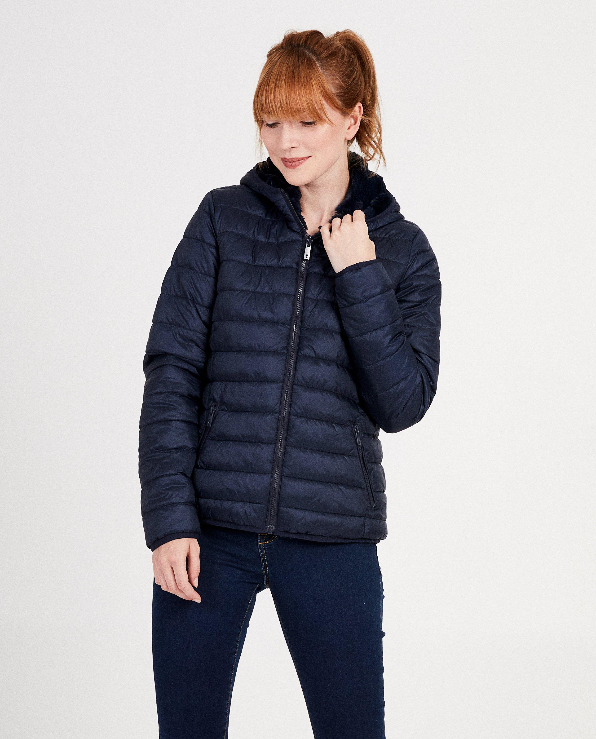 Doudoune bleu fonc&eacute; r&eacute;versible - D&eacute;tails du produit - bleu fonc&eacute; - image num&eacute;ro 2