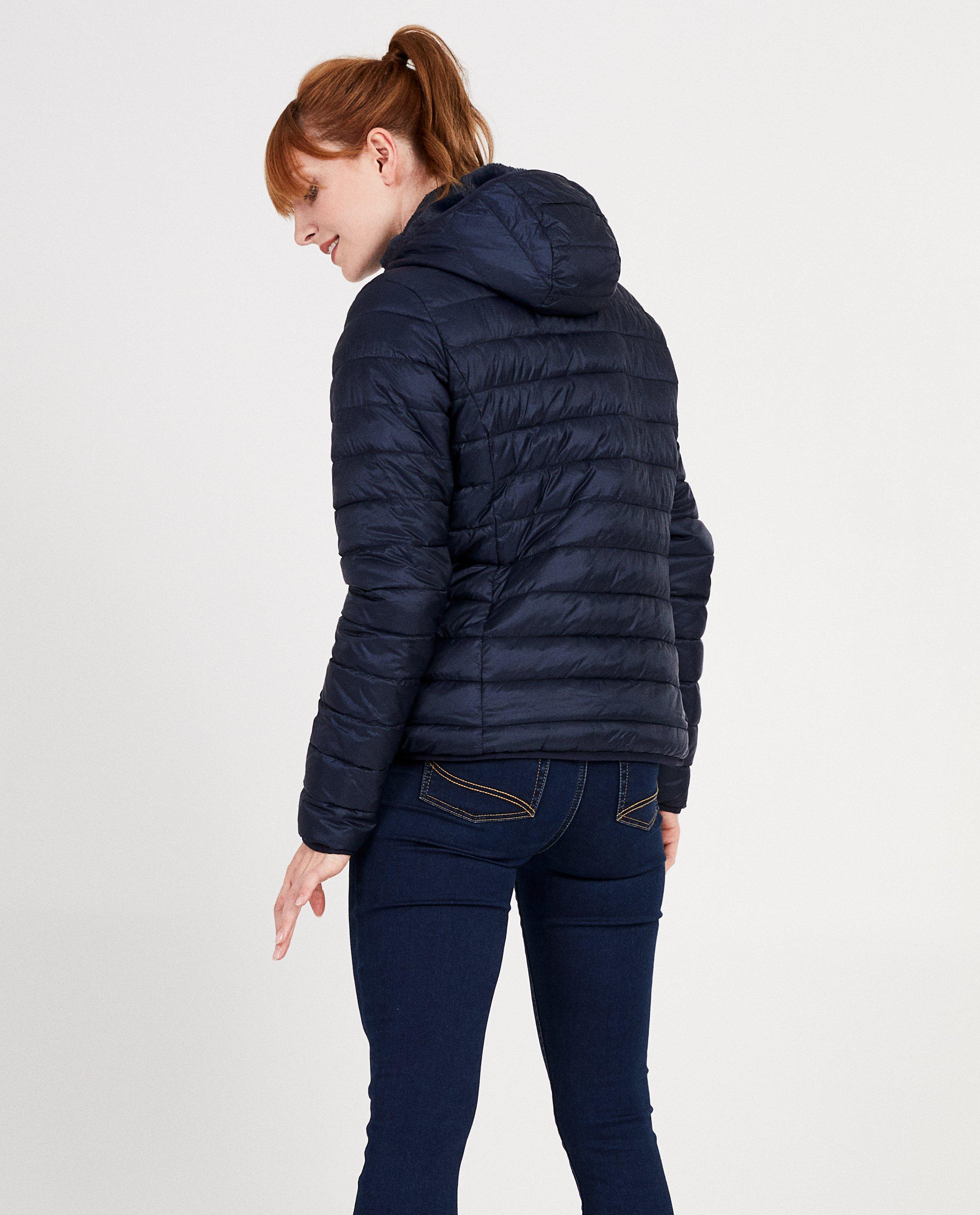 Doudoune bleu fonc&eacute; r&eacute;versible - D&eacute;tails du produit - bleu fonc&eacute; - image num&eacute;ro 3