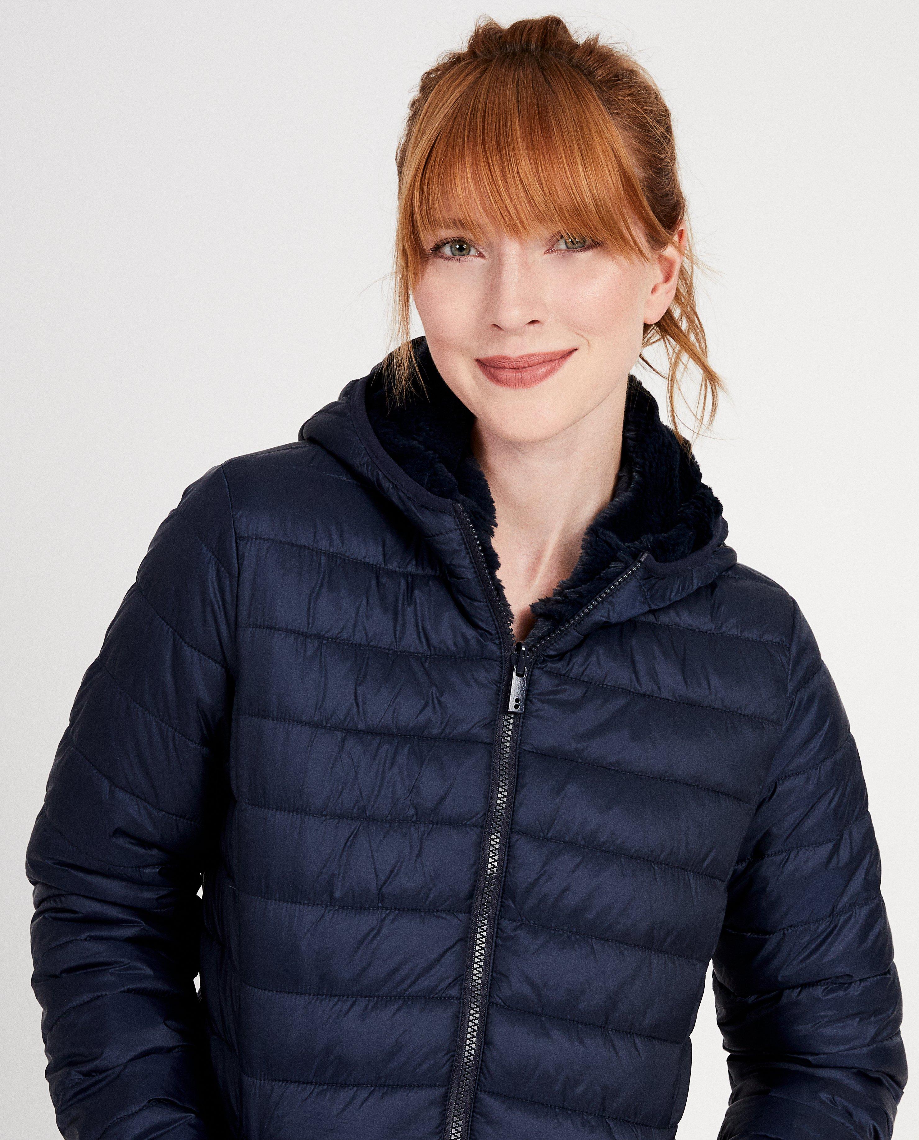 Doudoune bleu fonc&eacute; r&eacute;versible - D&eacute;tails du produit - bleu fonc&eacute; - image num&eacute;ro 4