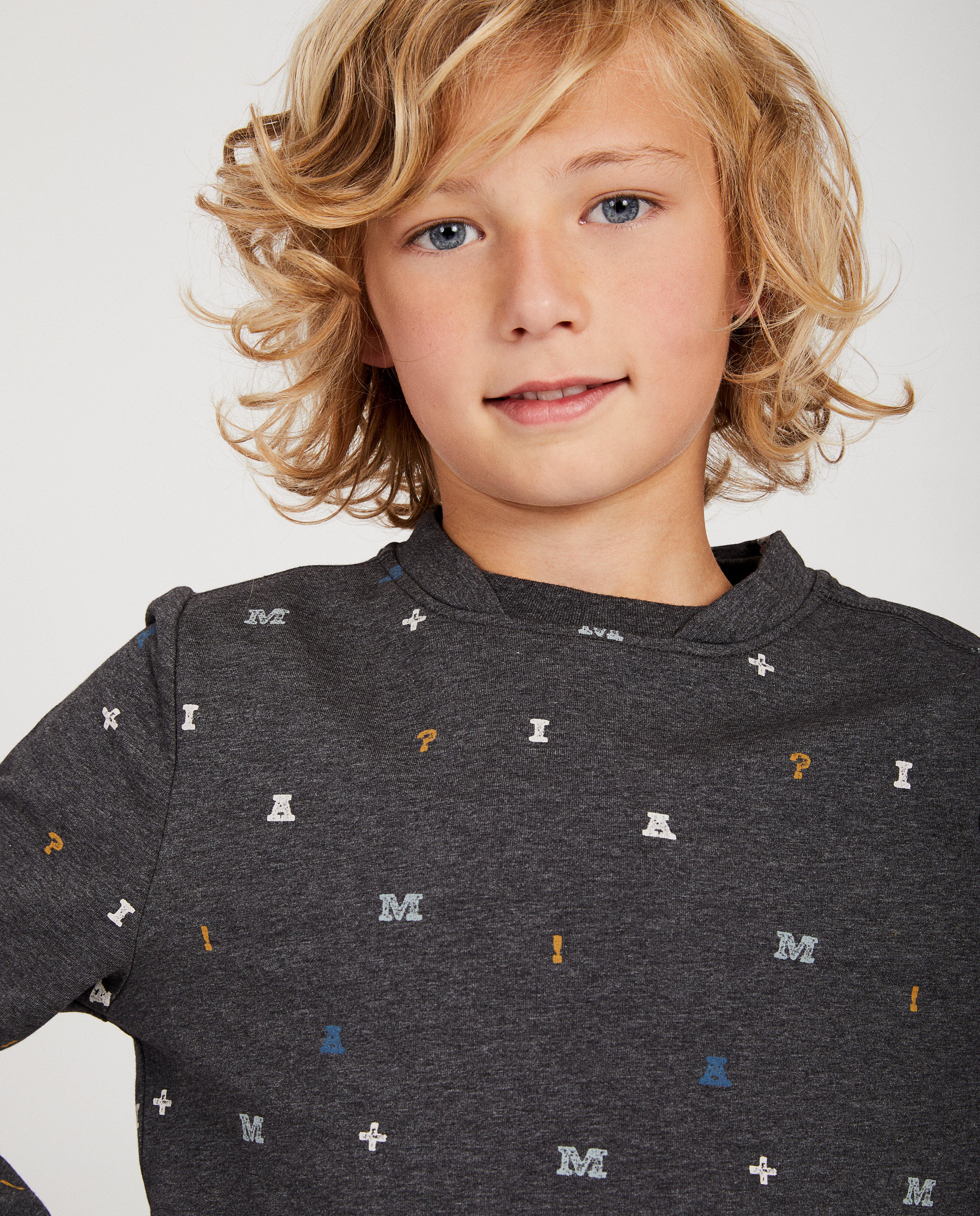 Sweaters - Grijze sweater van biokatoen I AM