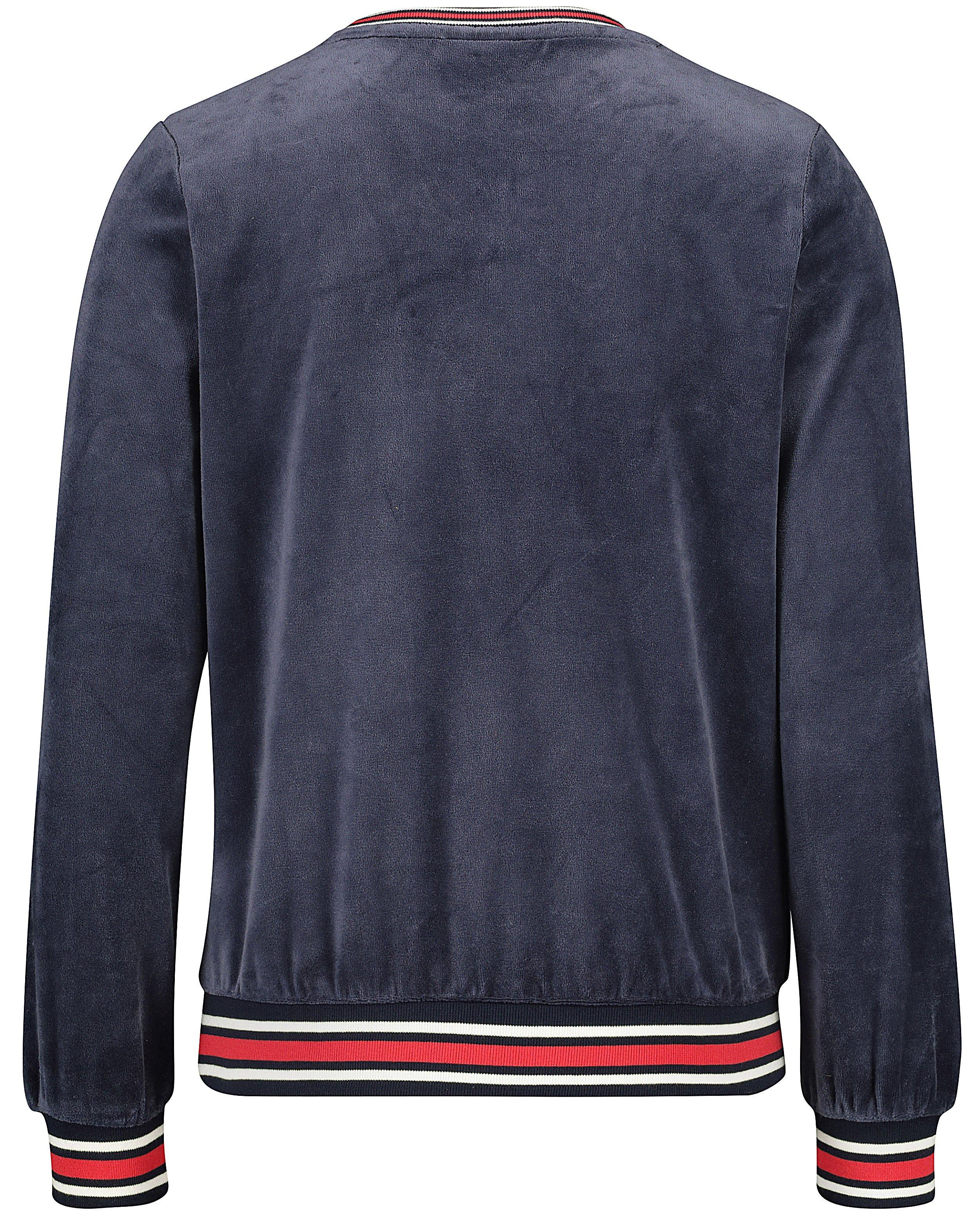 Sweats - Sweat bleu en velours