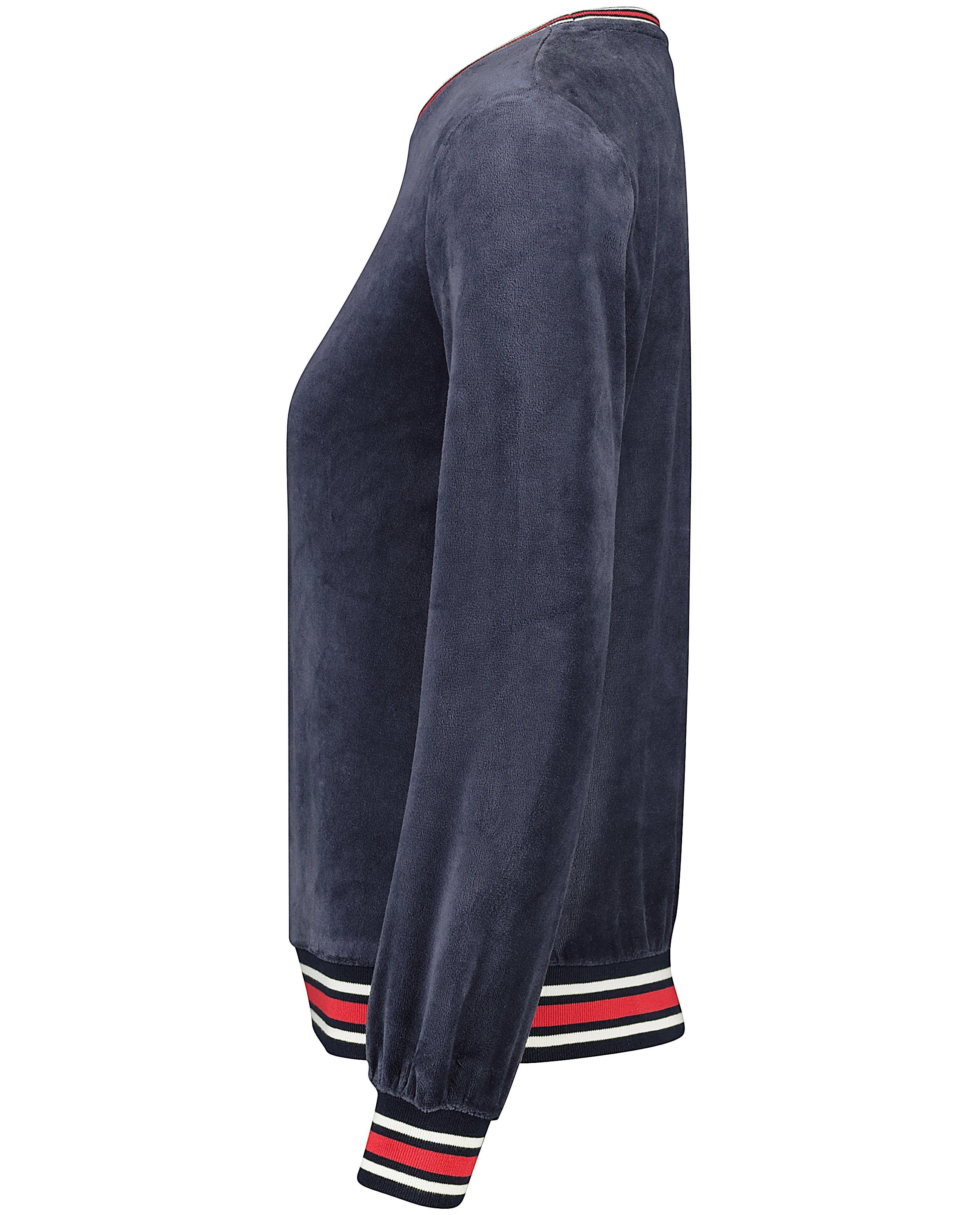 Sweats - Sweat bleu en velours