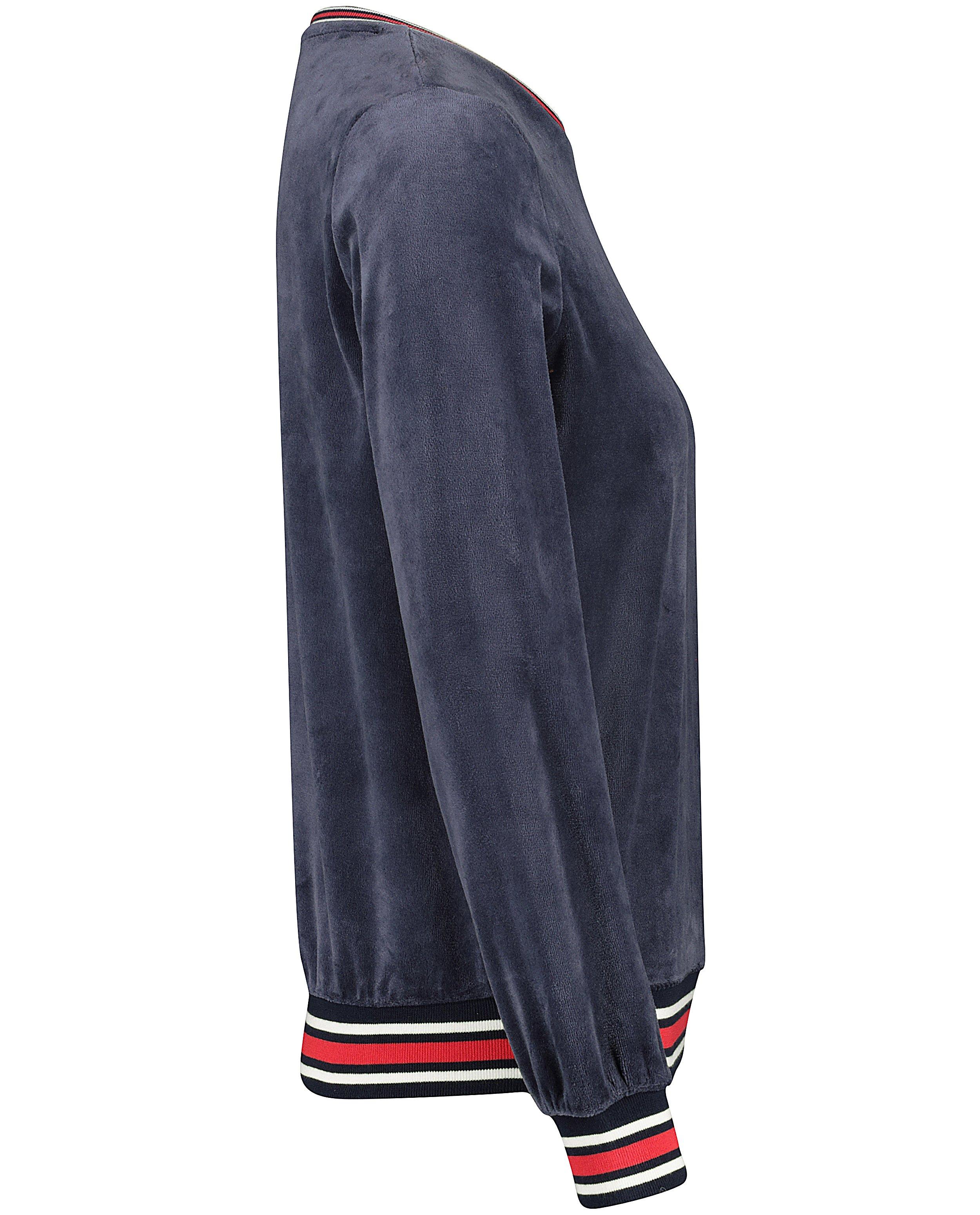 Sweats - Sweat bleu en velours