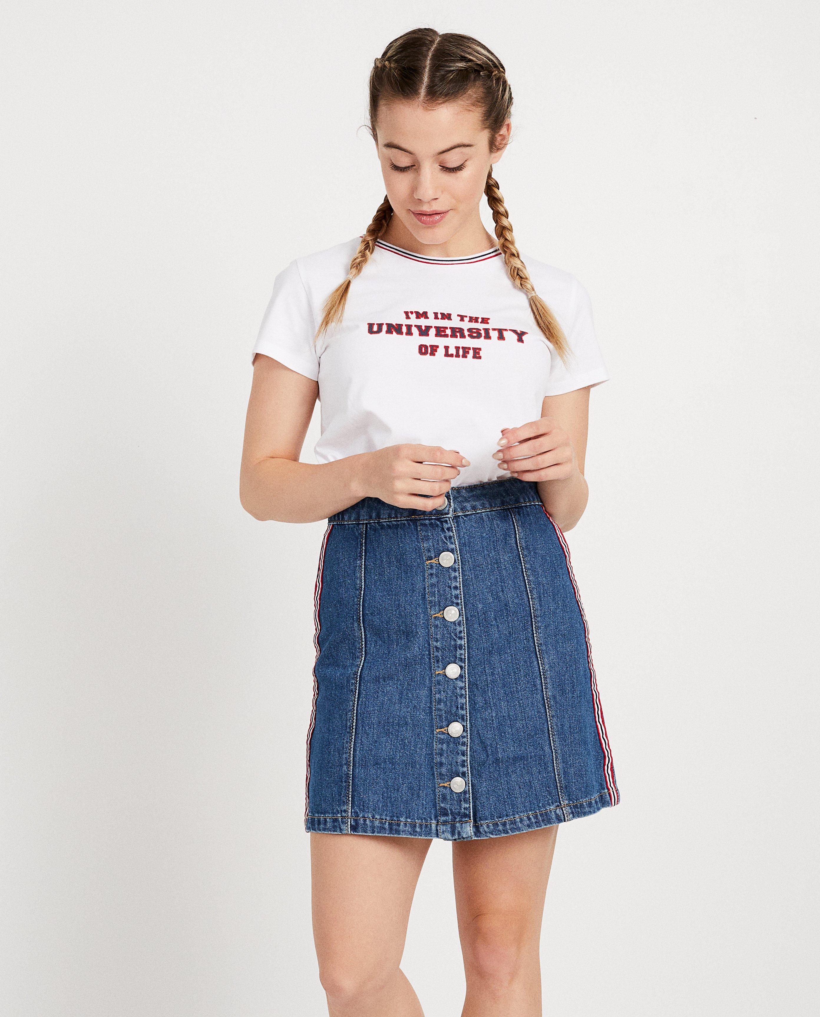 T-shirts - Wit T-shirt van biokatoen