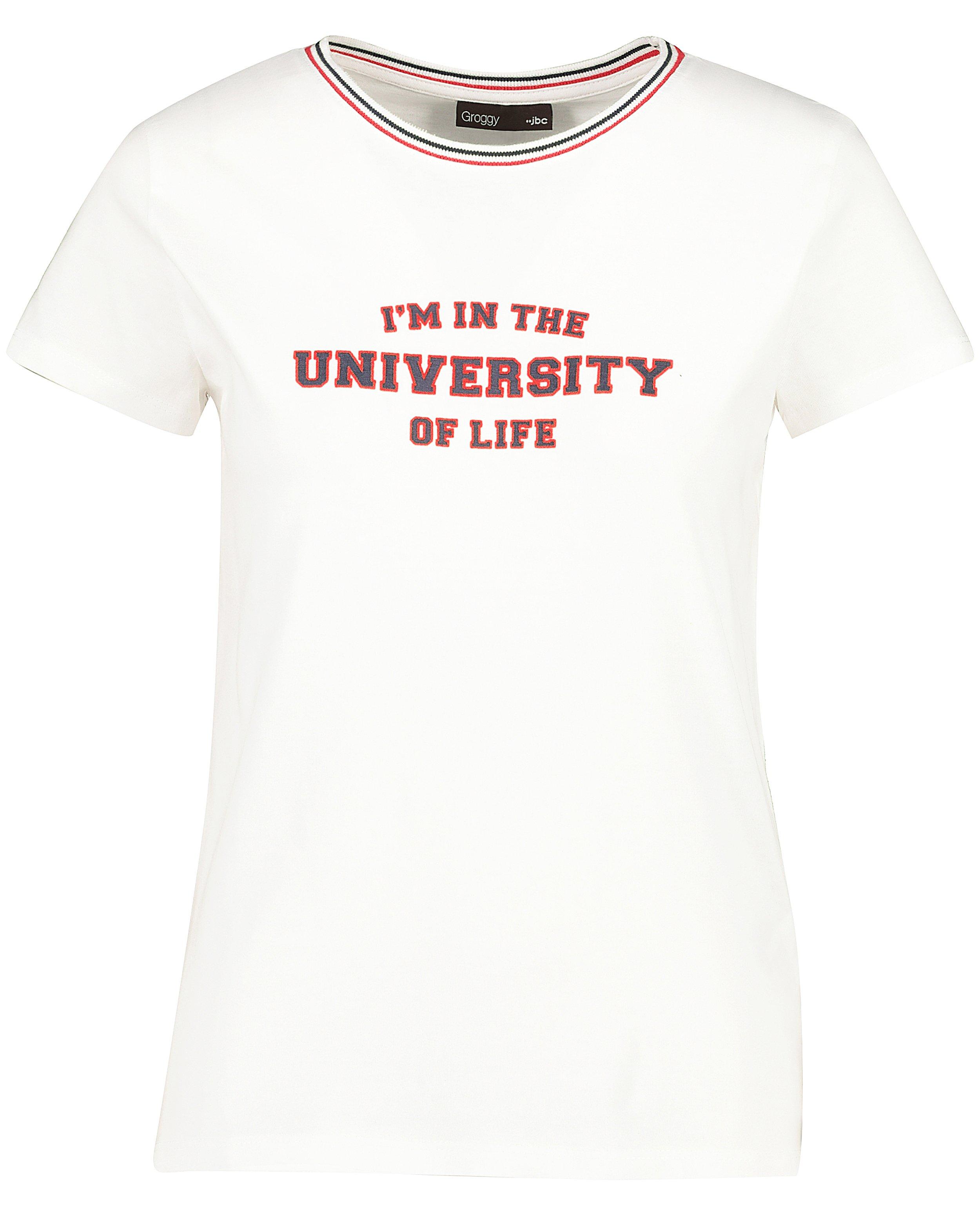 T-shirts - Wit T-shirt van biokatoen