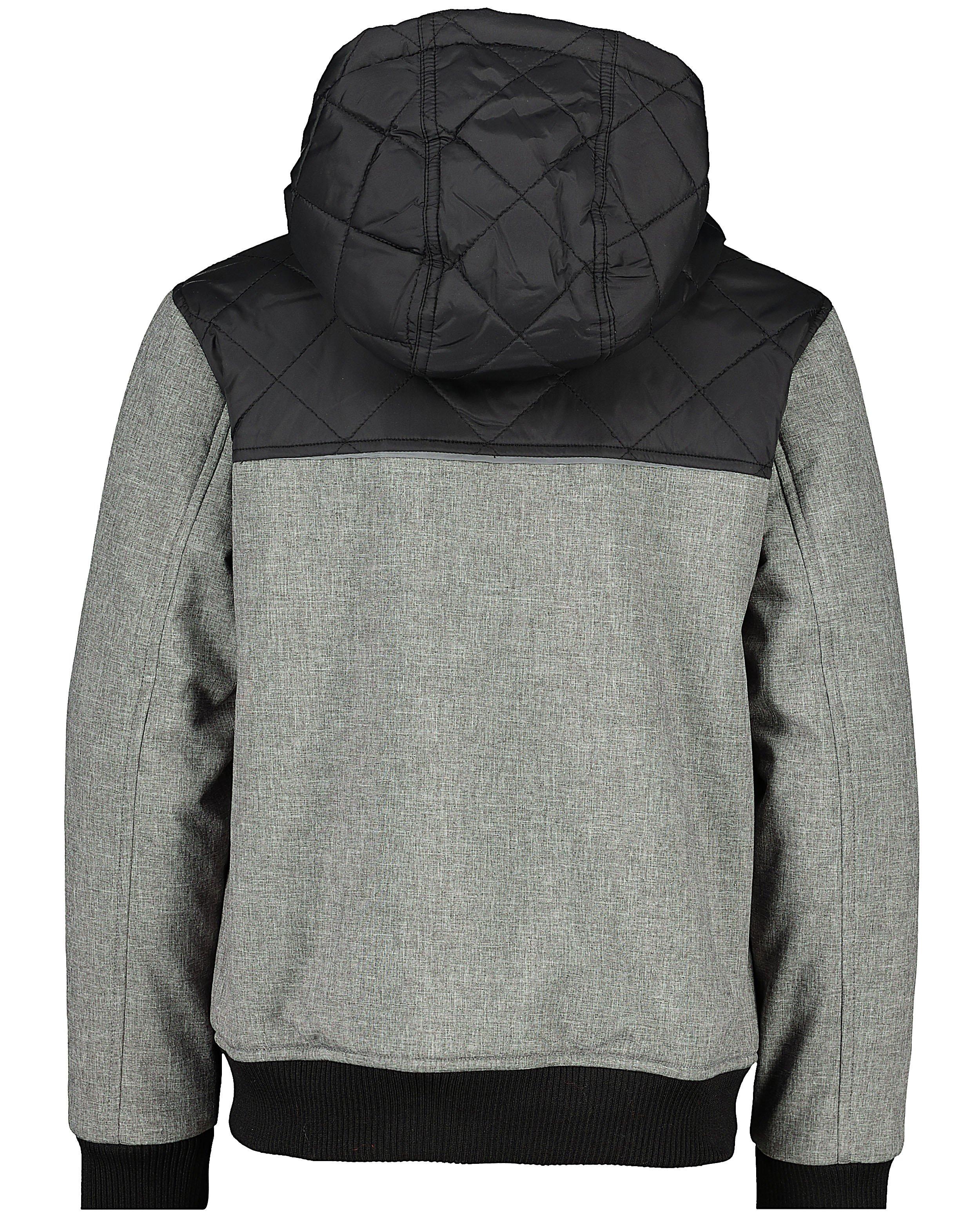 Poncho's en teddy's - Grijze jas