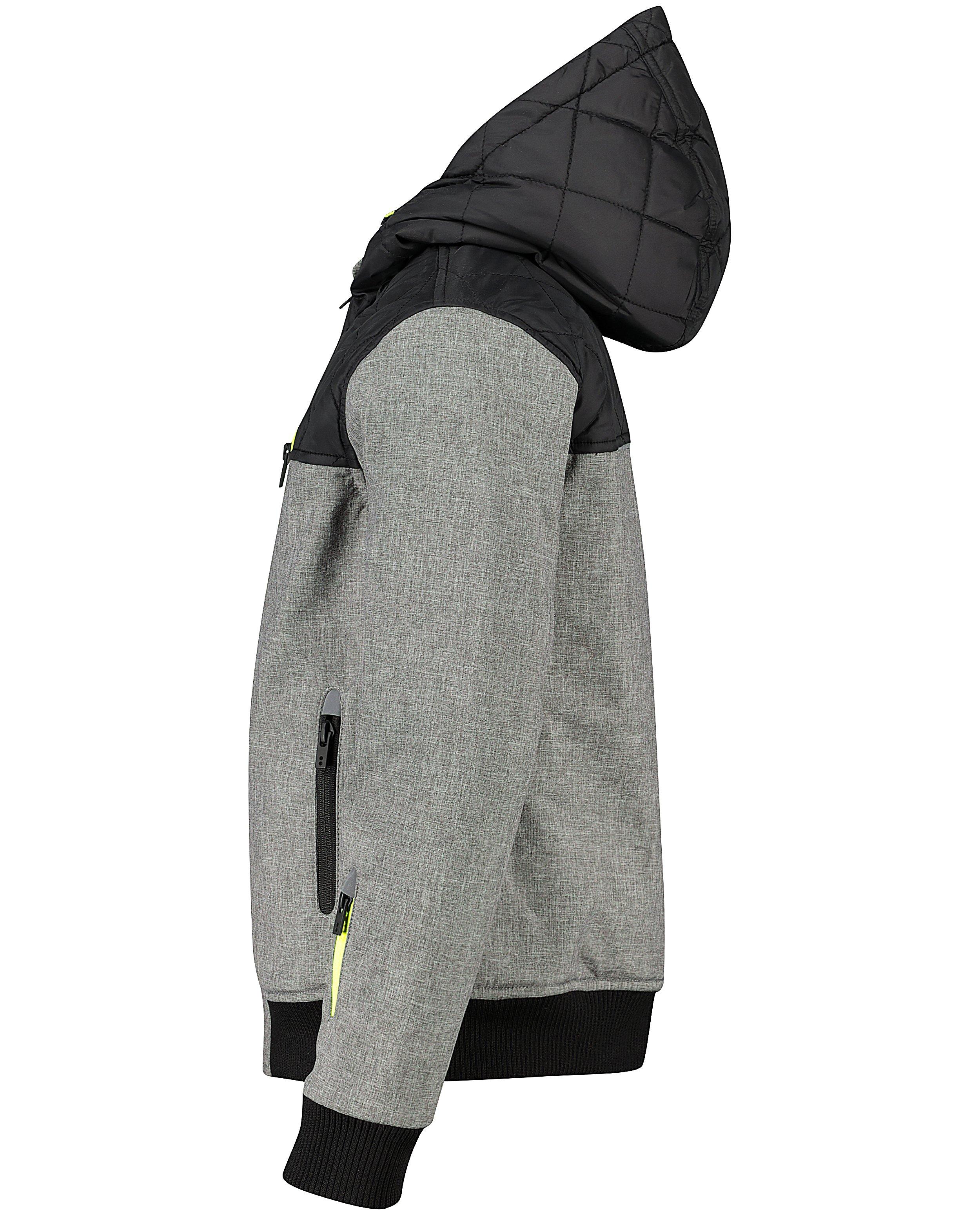 Poncho's en teddy's - Grijze jas