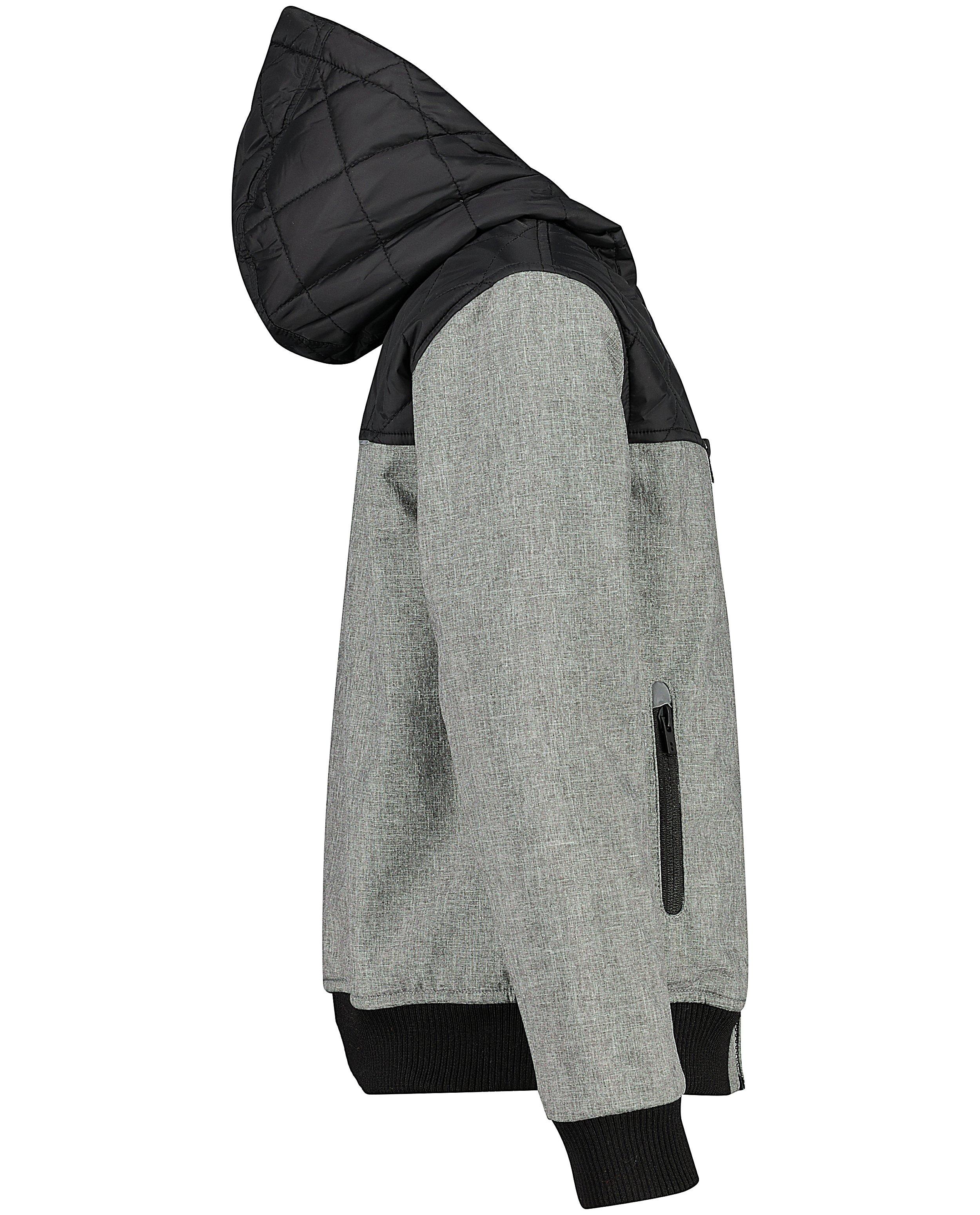 Poncho's en teddy's - Grijze jas