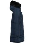 Parka's - Donkerblauwe jas met faux-fur Sora