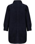 Robes - Robe bleu foncé en velours côtelé