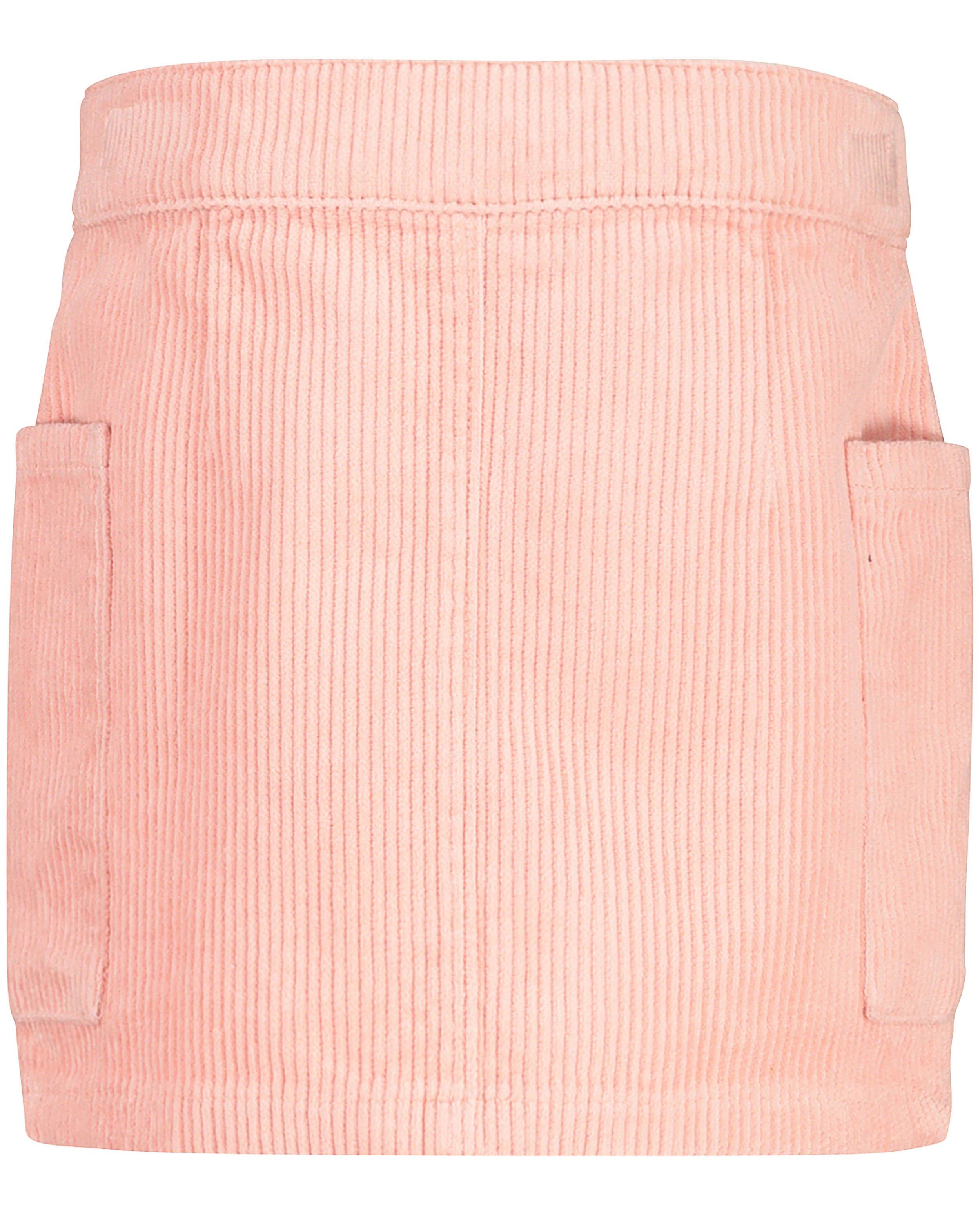 Jupes - Jupe rose, velours côtelé