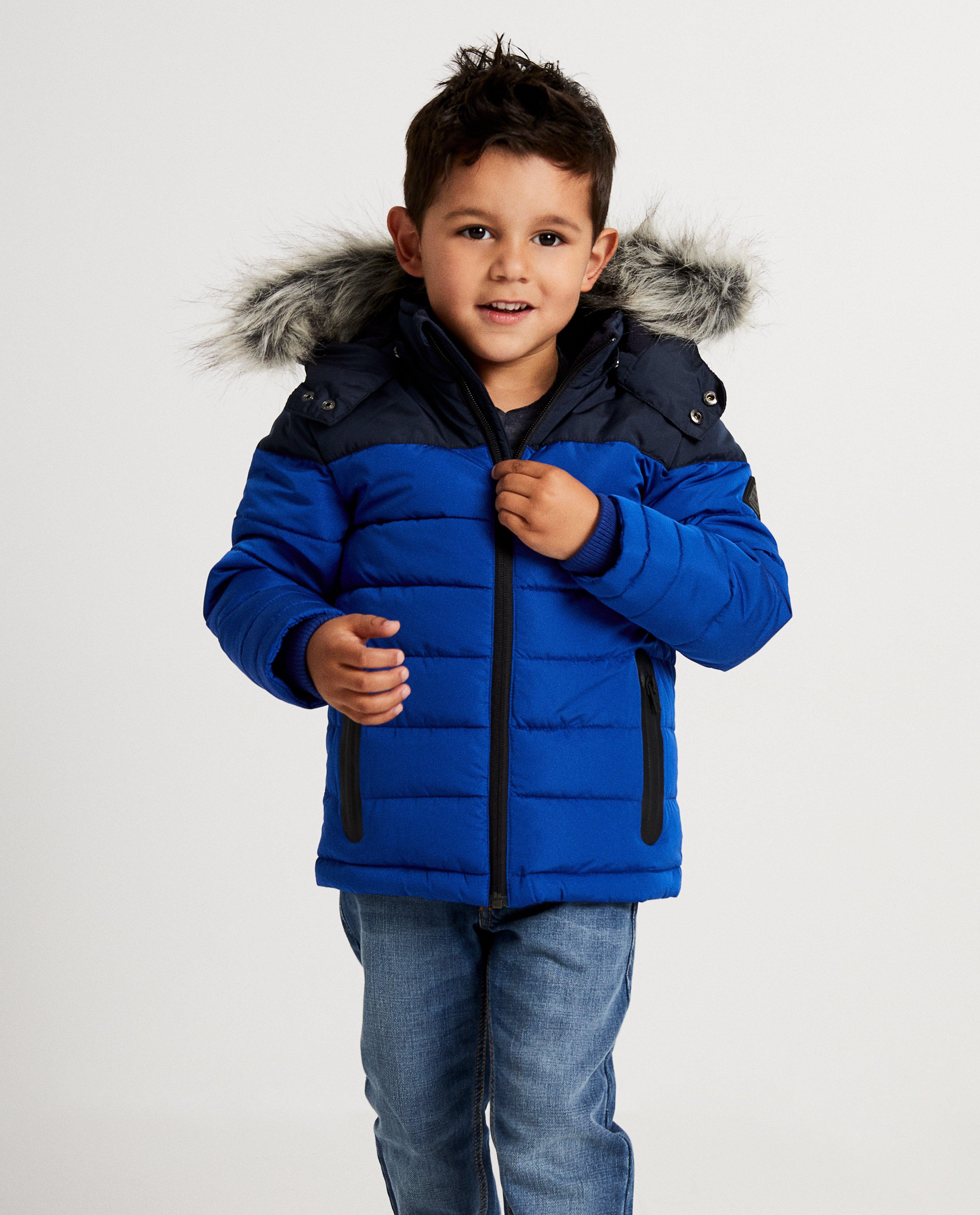 Waterafstotende kobaltblauwe jas - Product Detail - donkerblauw - afbeelding nummer 2