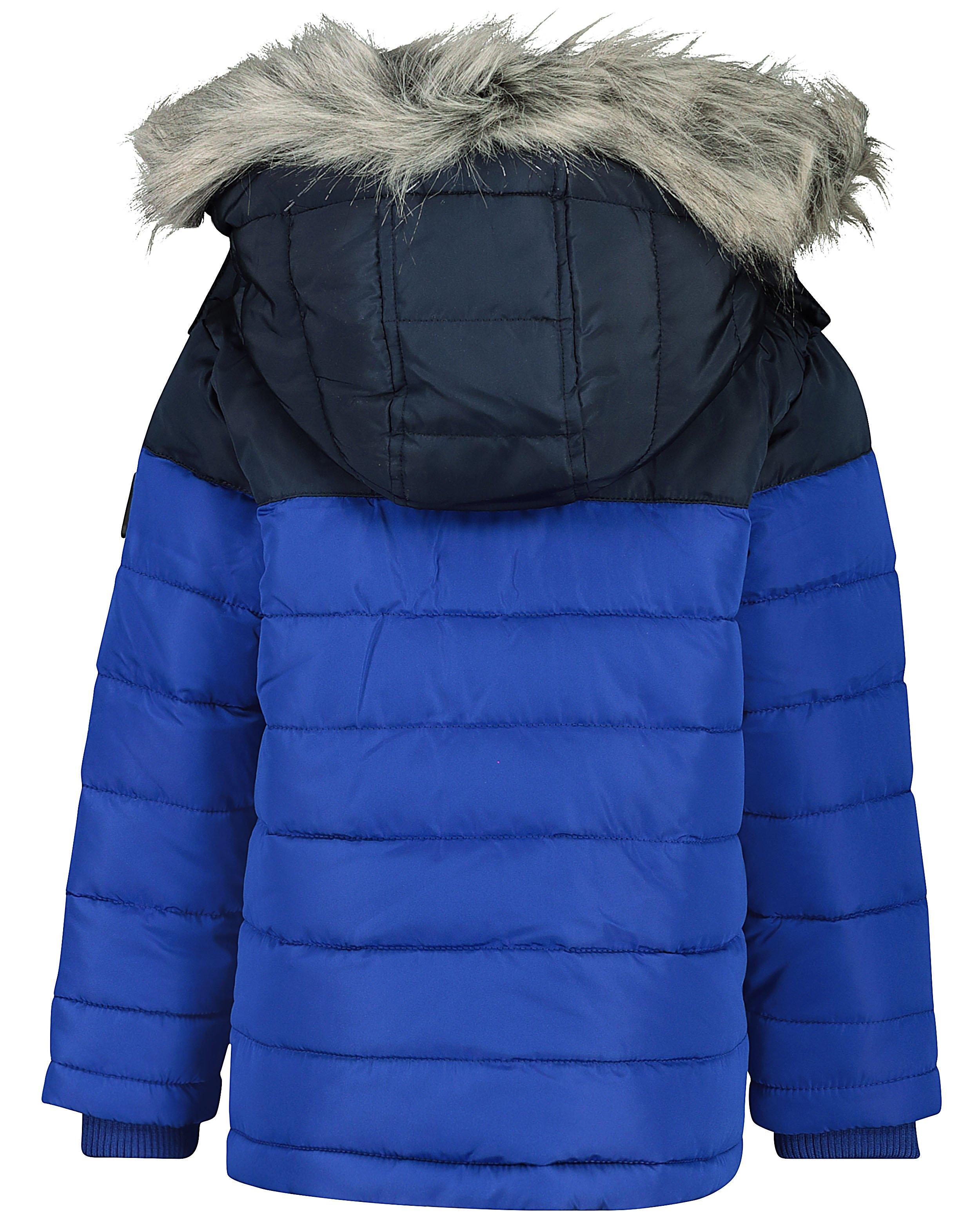 Waterafstotende kobaltblauwe jas - Product Detail - donkerblauw - afbeelding nummer 4