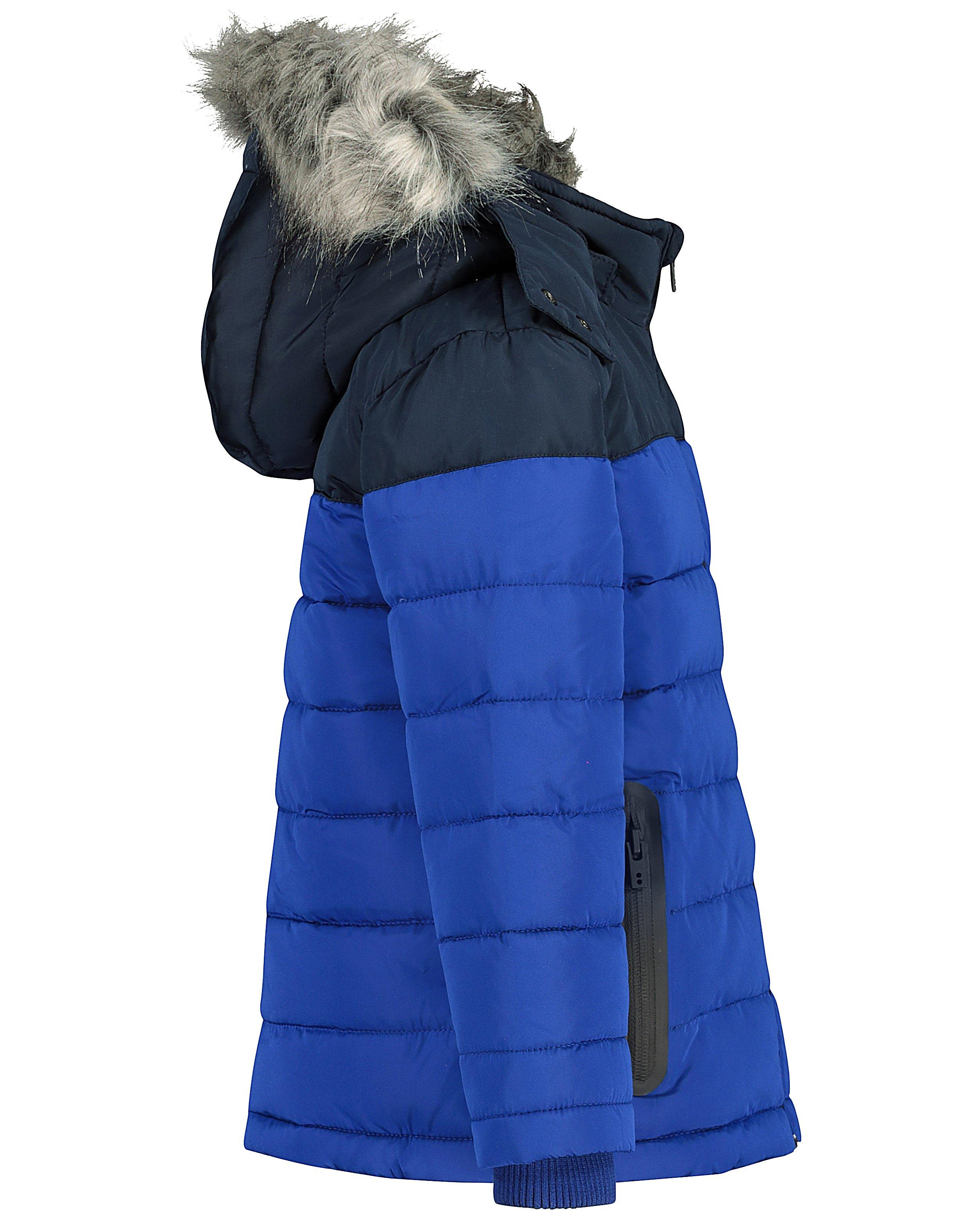 Waterafstotende kobaltblauwe jas - Product Detail - donkerblauw - afbeelding nummer 6