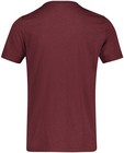 T-shirts - Bordeauxrood T-shirt
