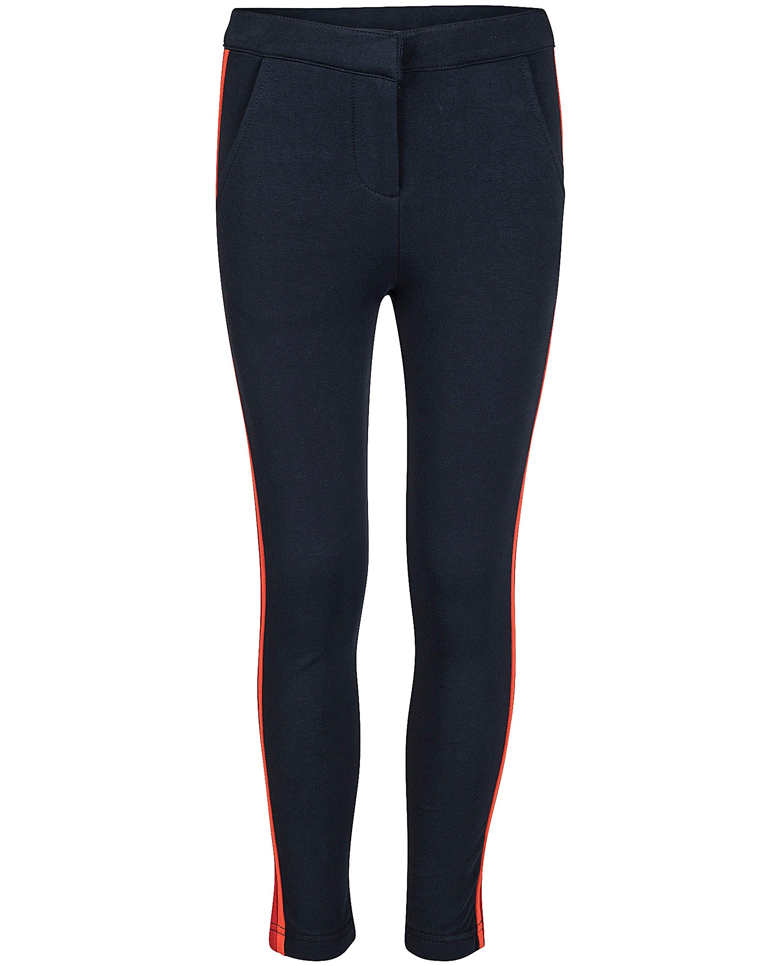Broeken - Donkerblauwe broek met strepen