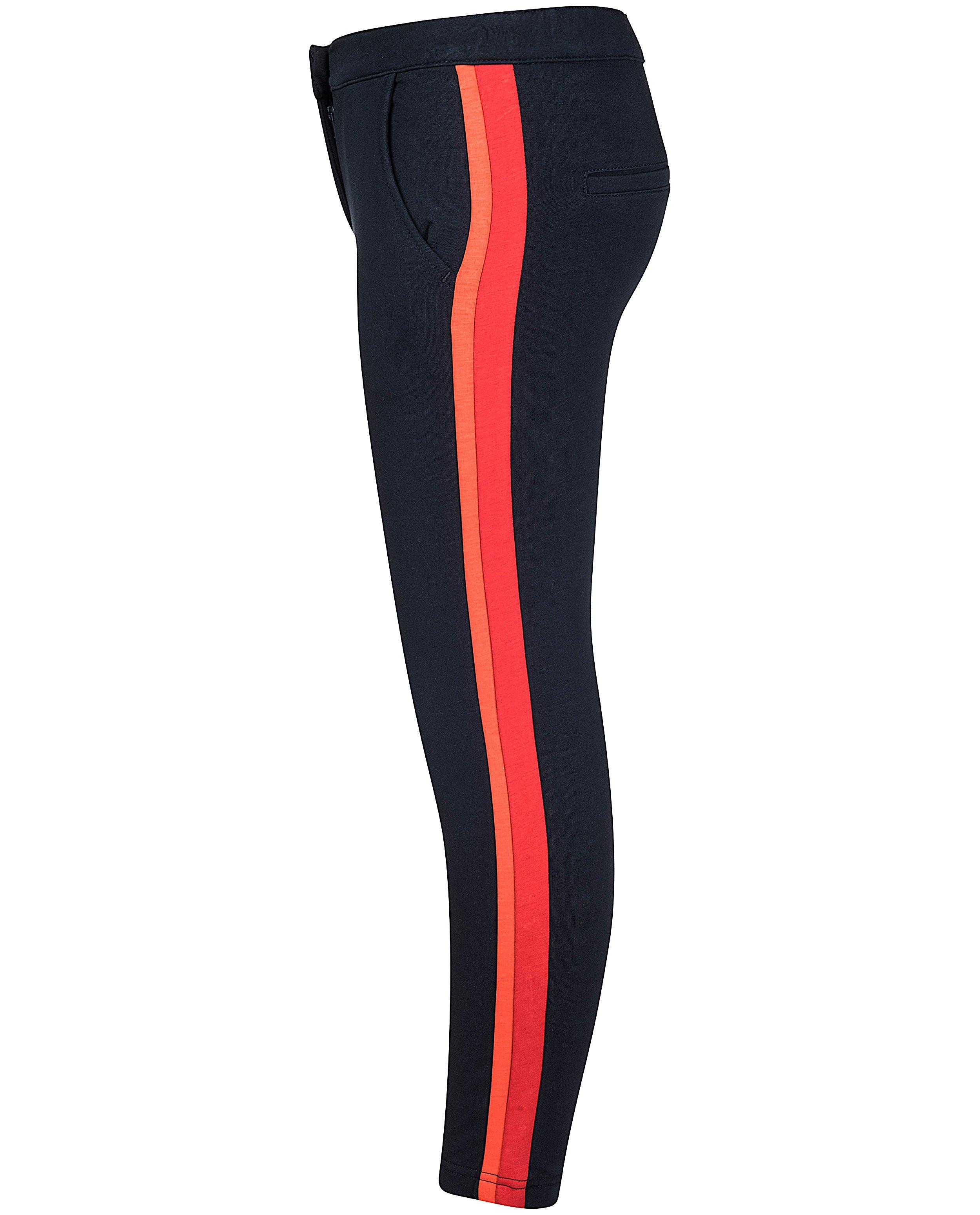 Broeken - Donkerblauwe broek met strepen