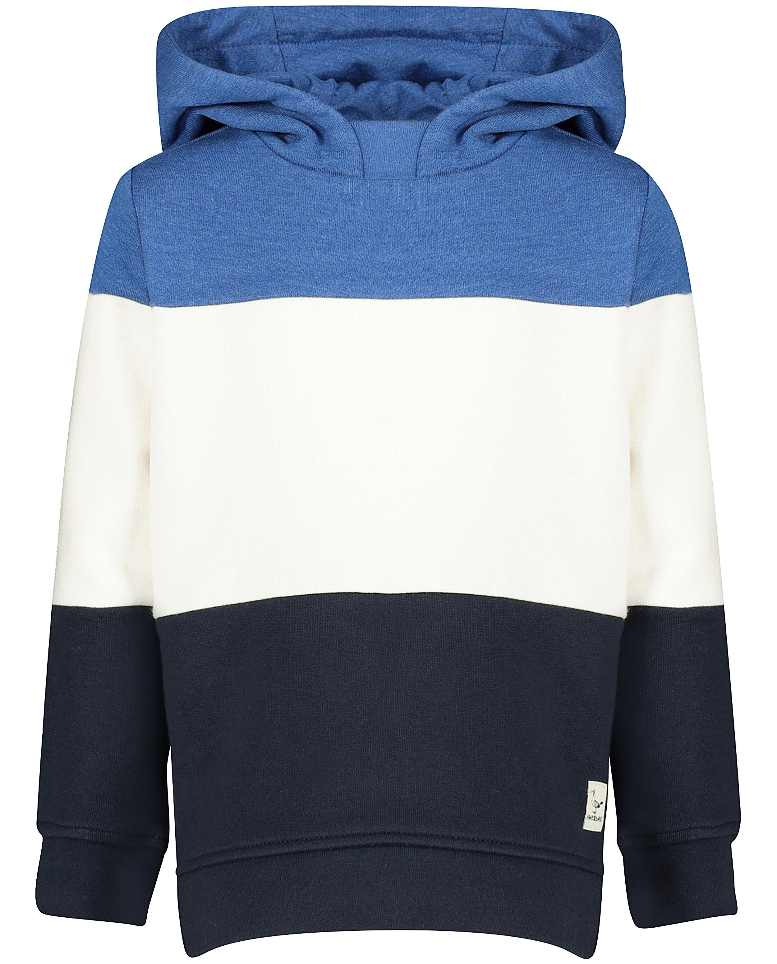 Hoodie bleu et blanc Vic le Viking - color block - Vic le Viking