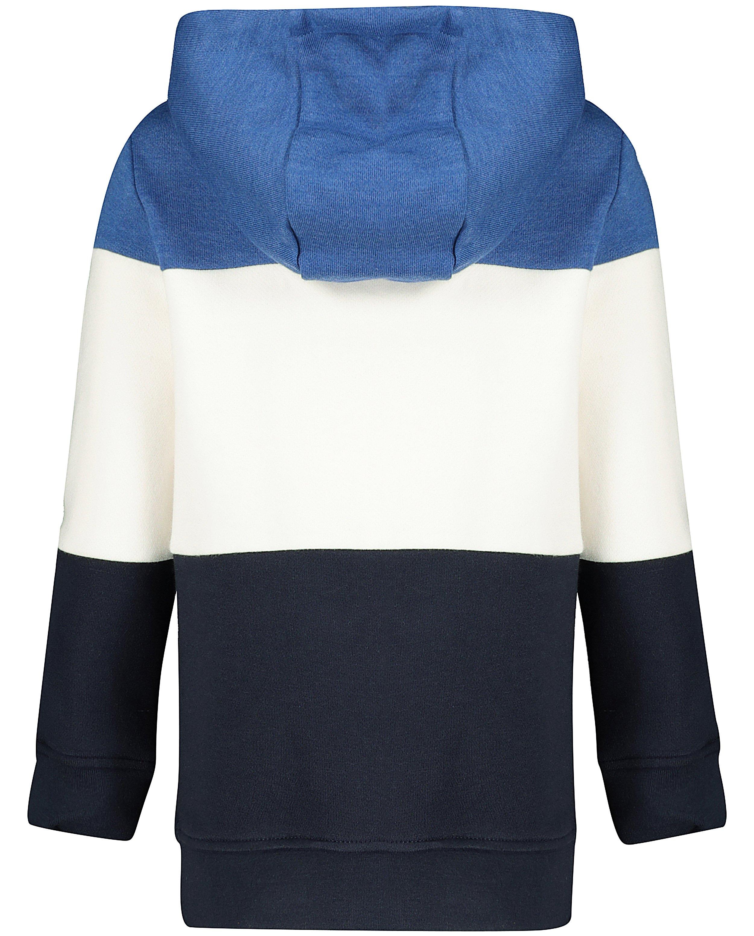 Sweats - Hoodie bleu et blanc Vic le Viking