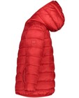 Manteaux d'été - Doudoune rouge à capuche