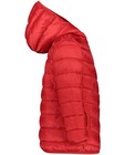 Manteaux d'été - Doudoune rouge à capuche