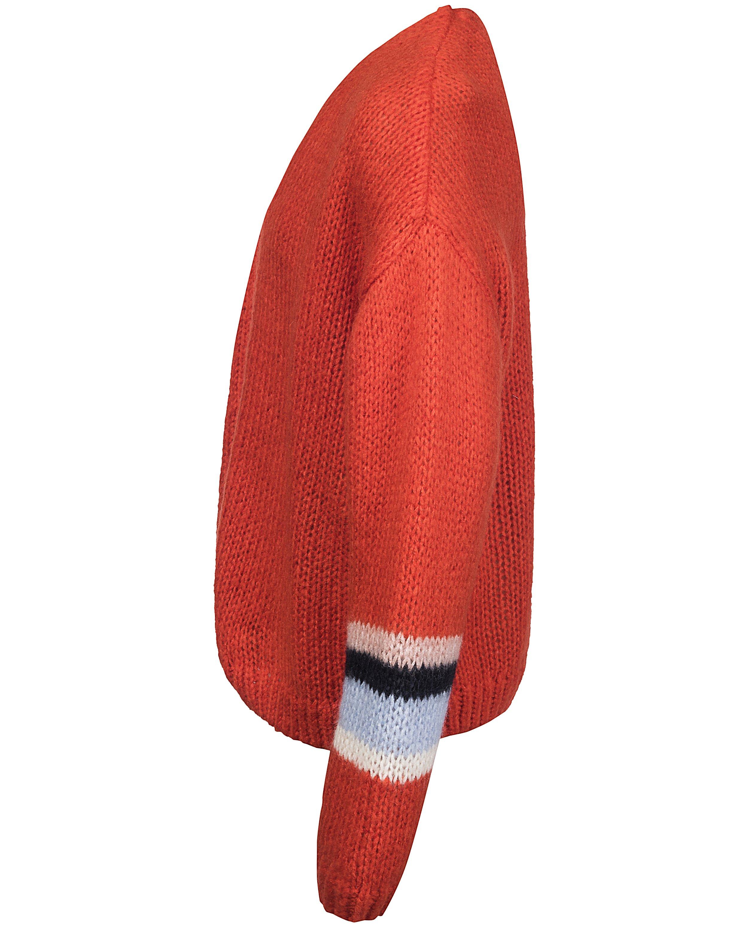 Cardigans - Cardigan corail rayé