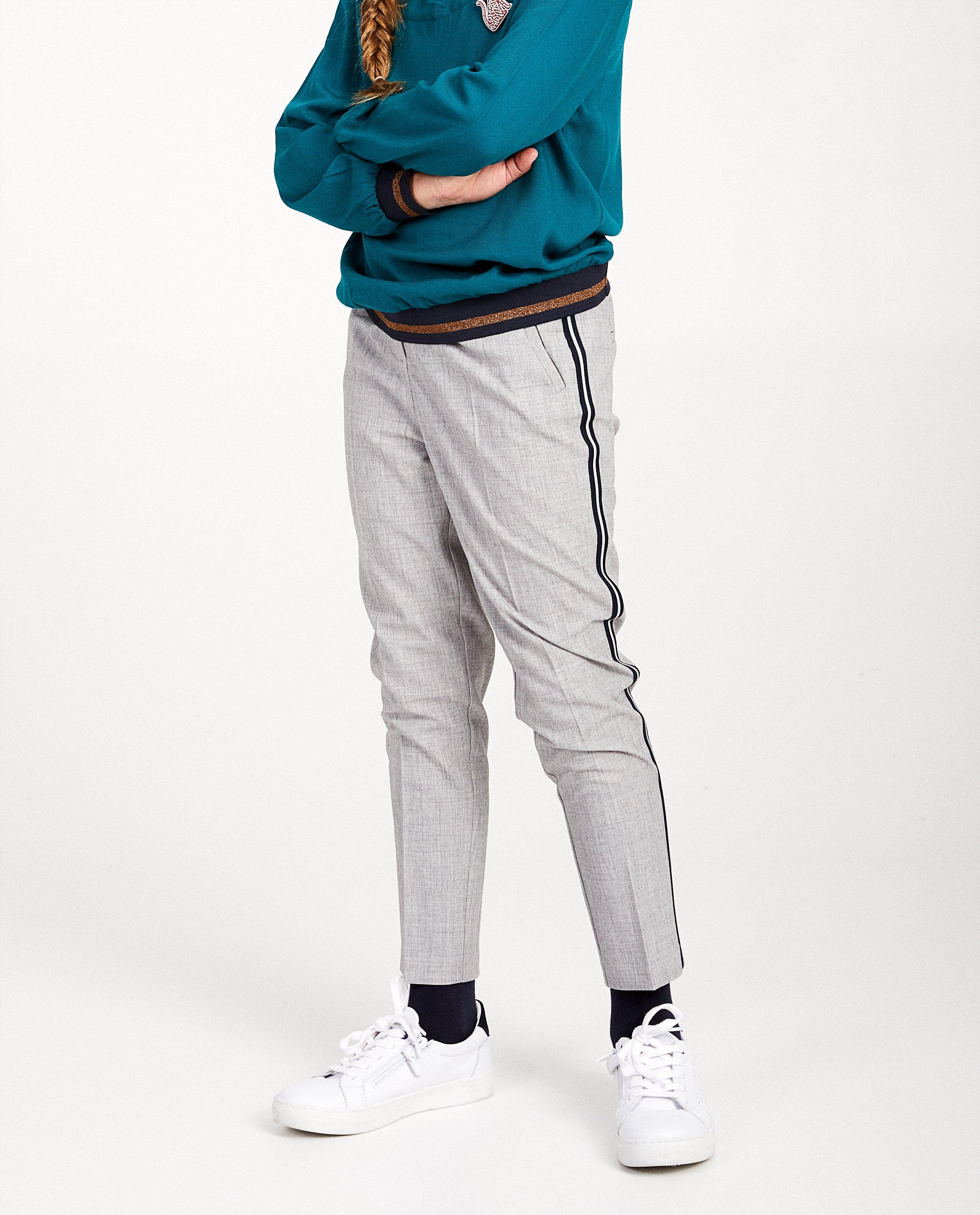 Broeken - Lichtgrijze broek Sara De Paduwa