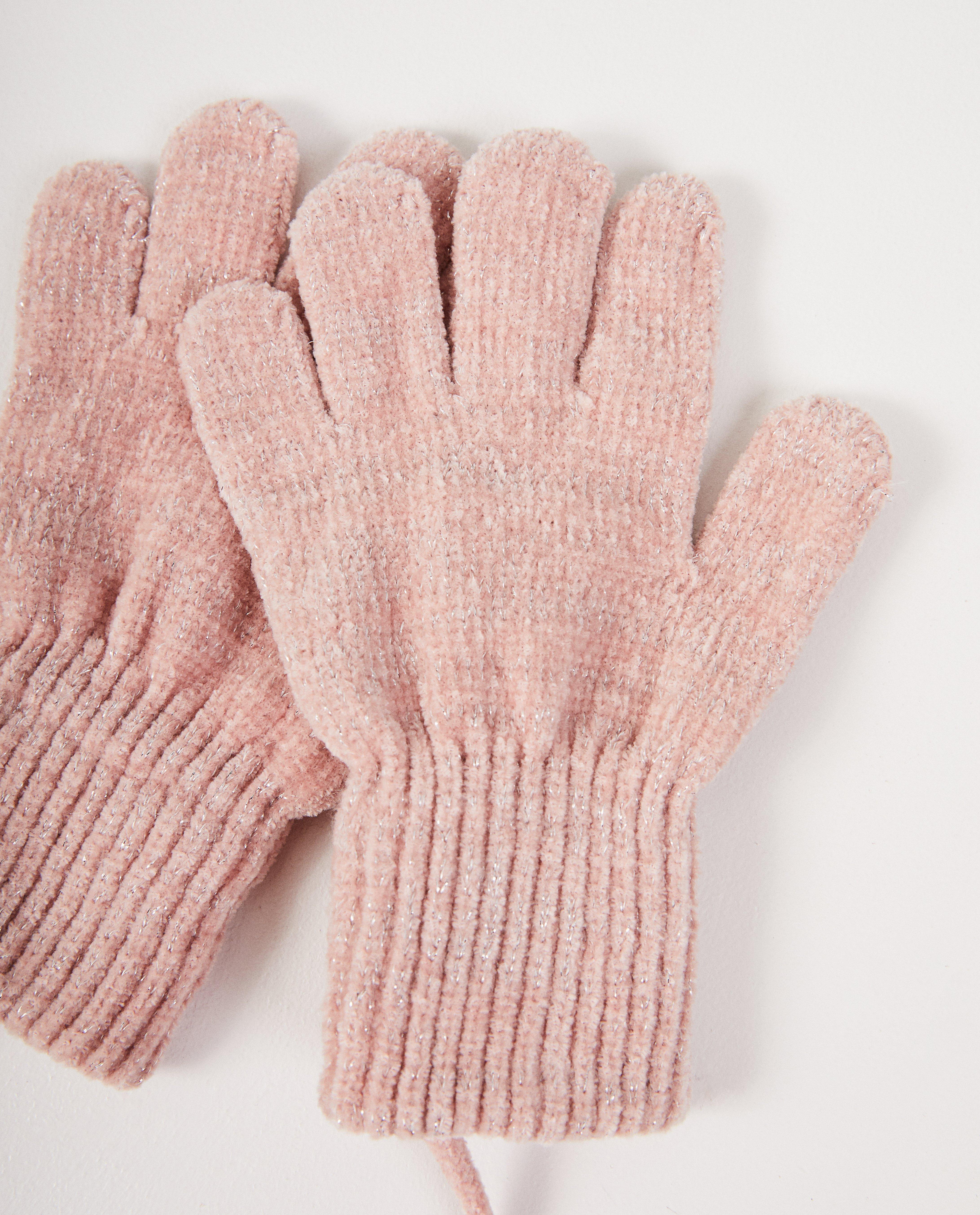 Bonneterie - Gants roses