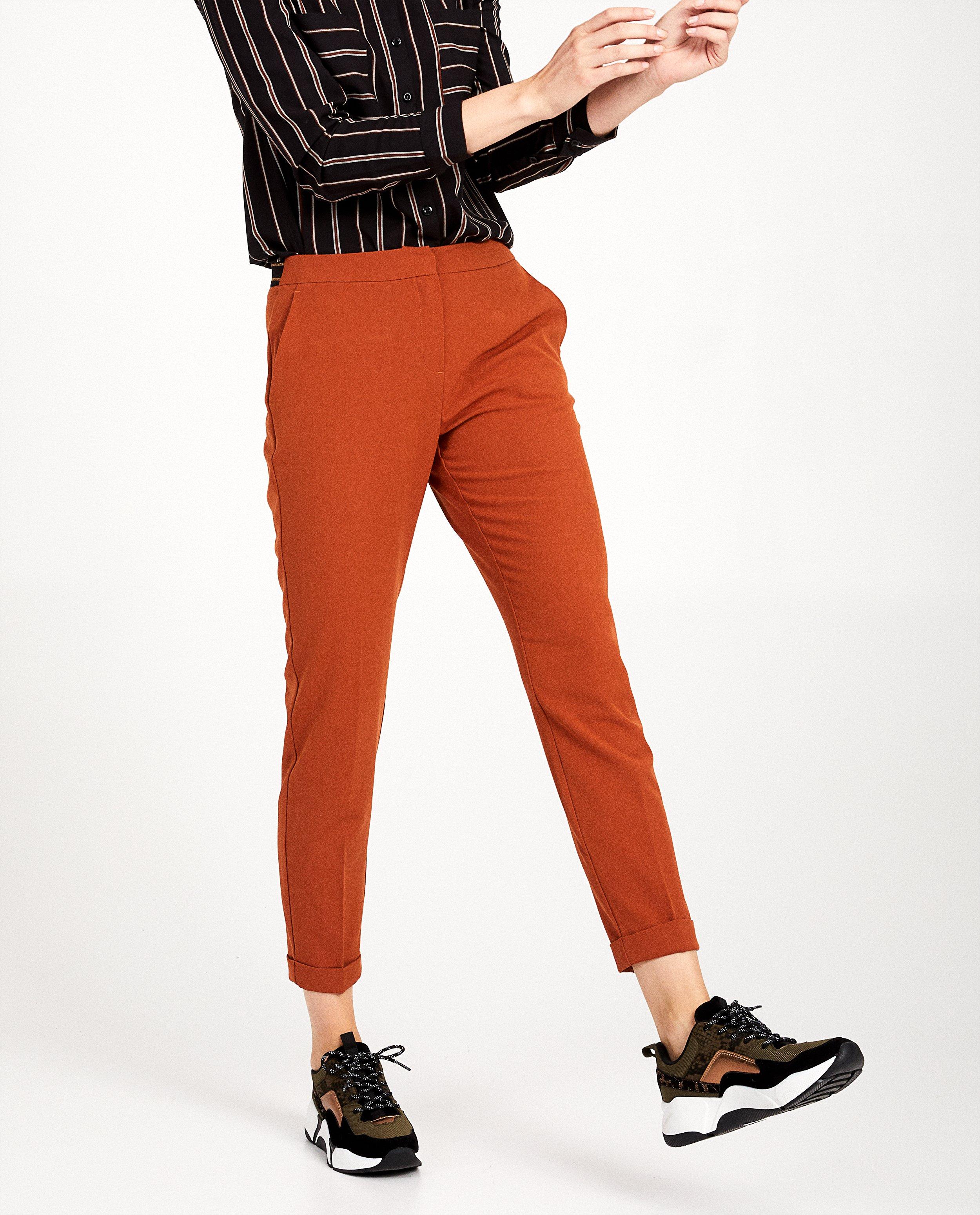 Roestbruine broek Sora - Product Detail - rood - afbeelding nummer 2