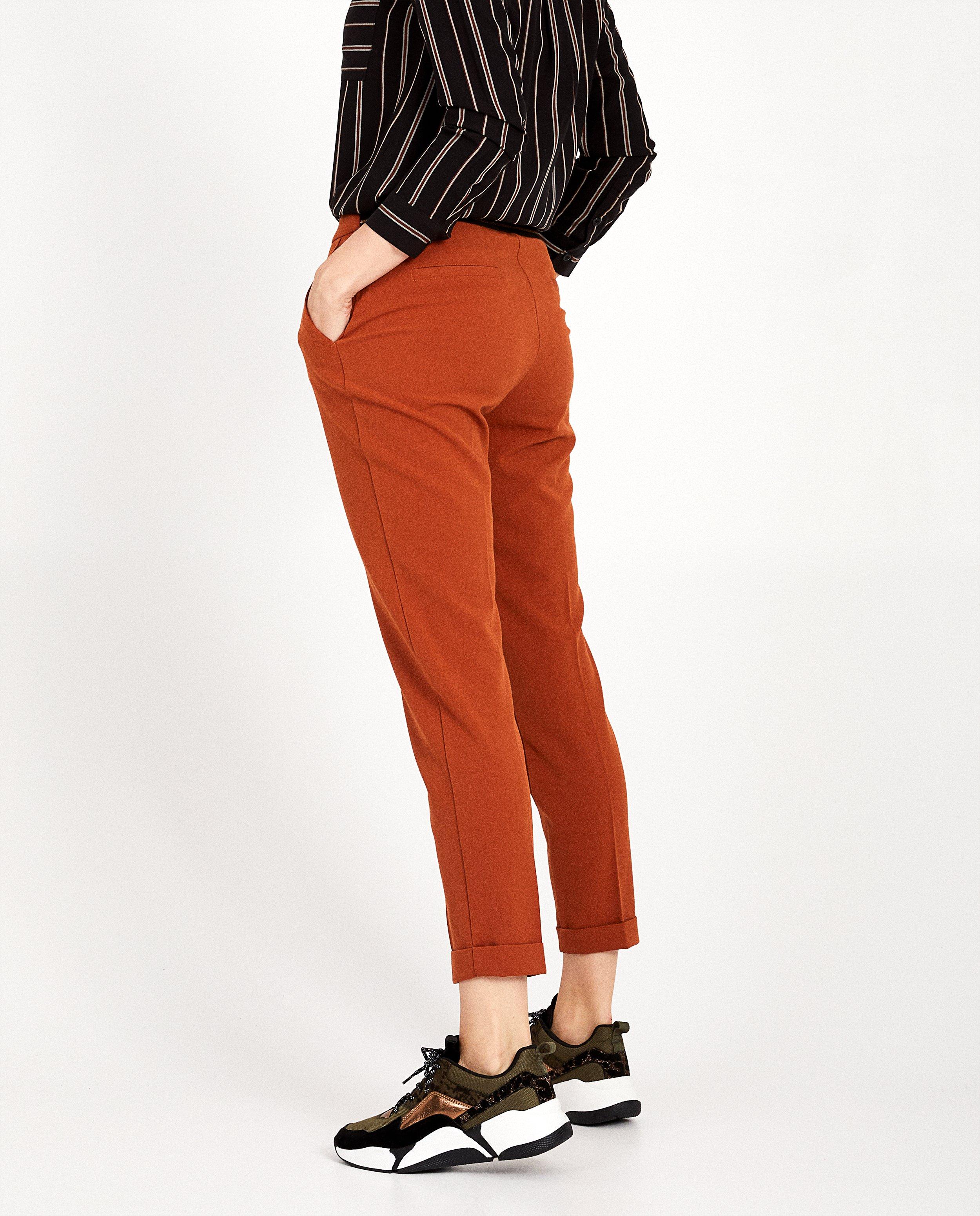 Roestbruine broek Sora - Product Detail - rood - afbeelding nummer 3