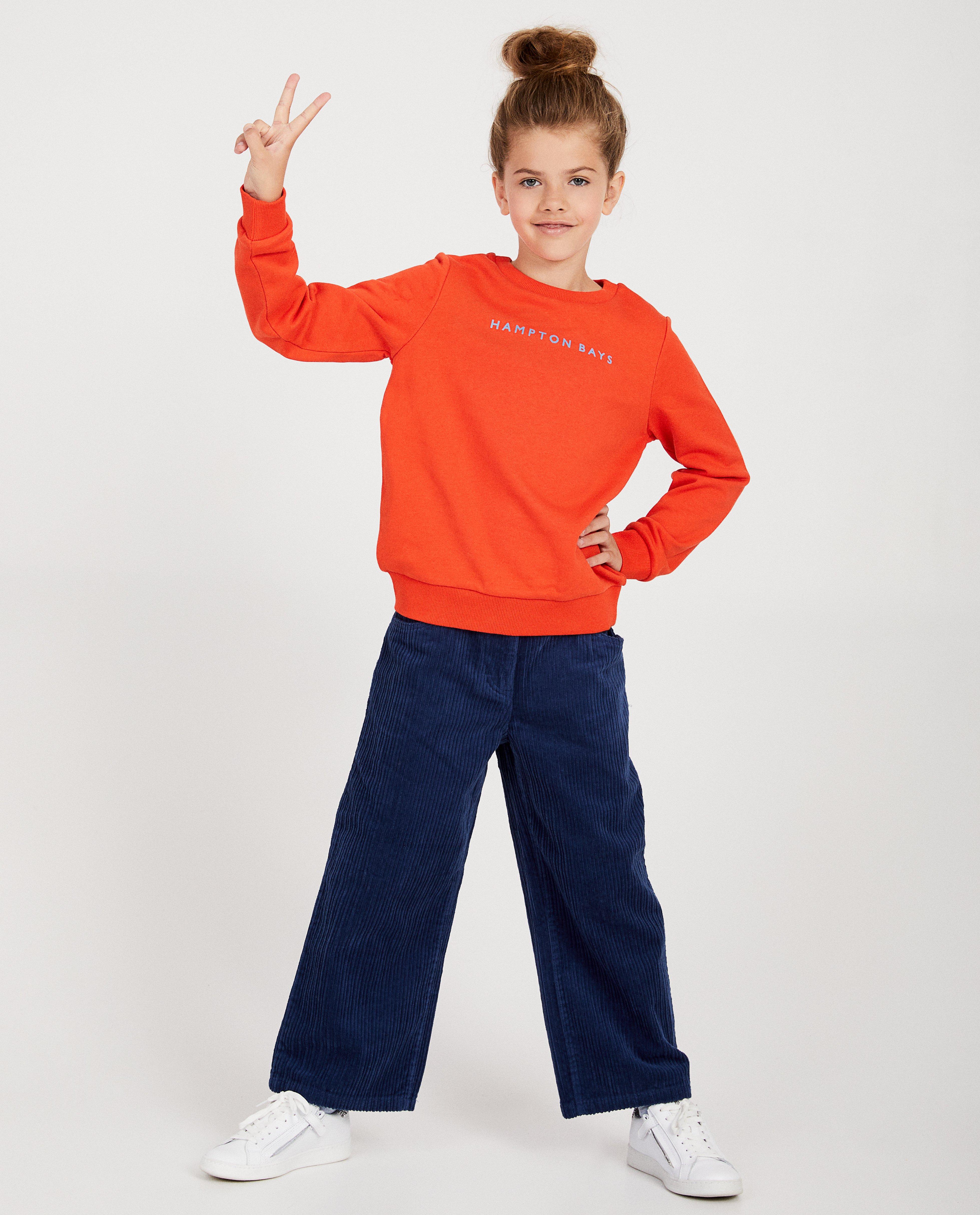 Broek in ribfluweel Hampton Bays - Product Detail - blauw - afbeelding nummer 1