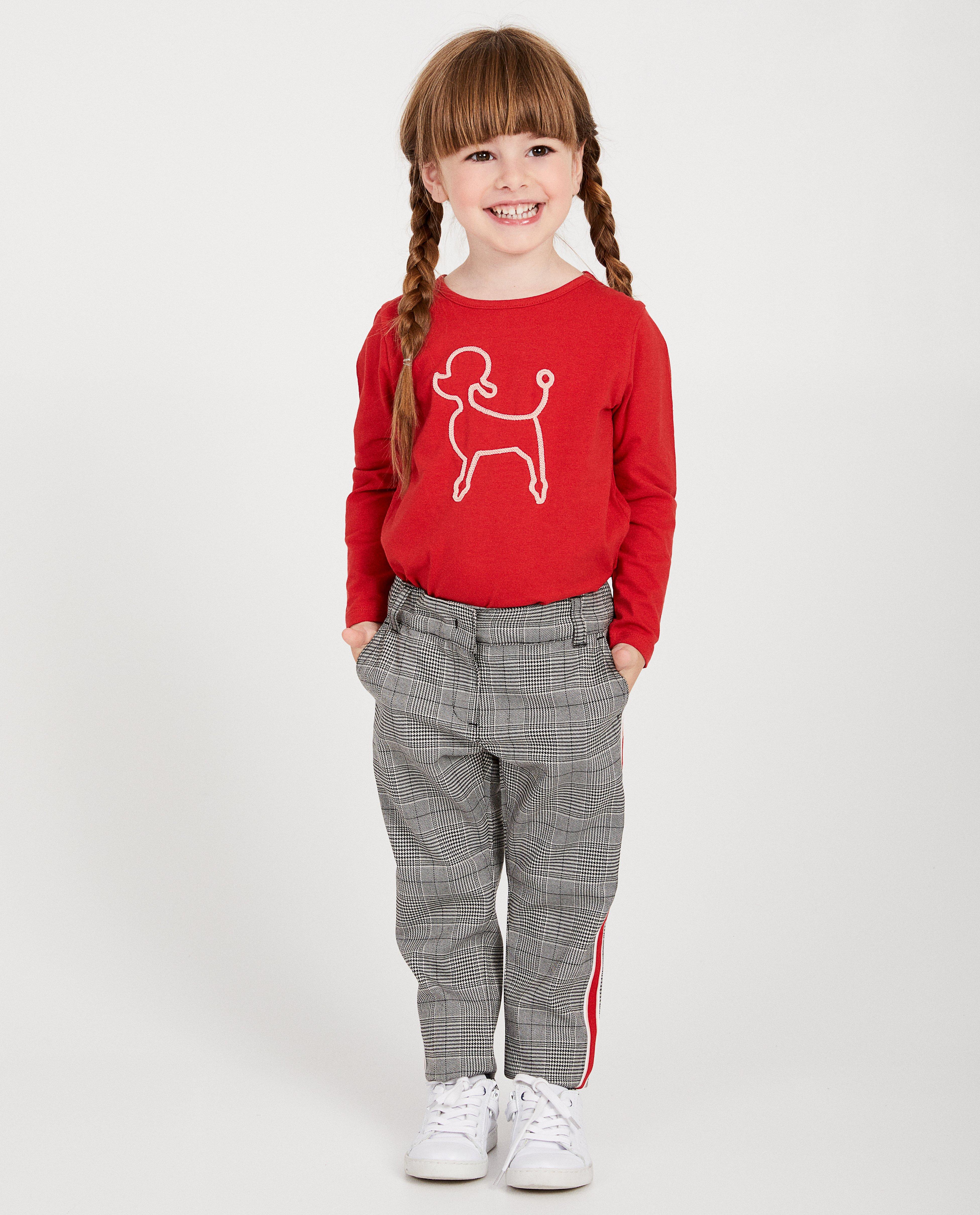 Longsleeve met geborduurde print - in 3 kleuren - Milla Star
