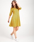 Gele jurk met print Sora - allover - Sora