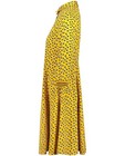 Kleedjes - Gele jurk met print Sora