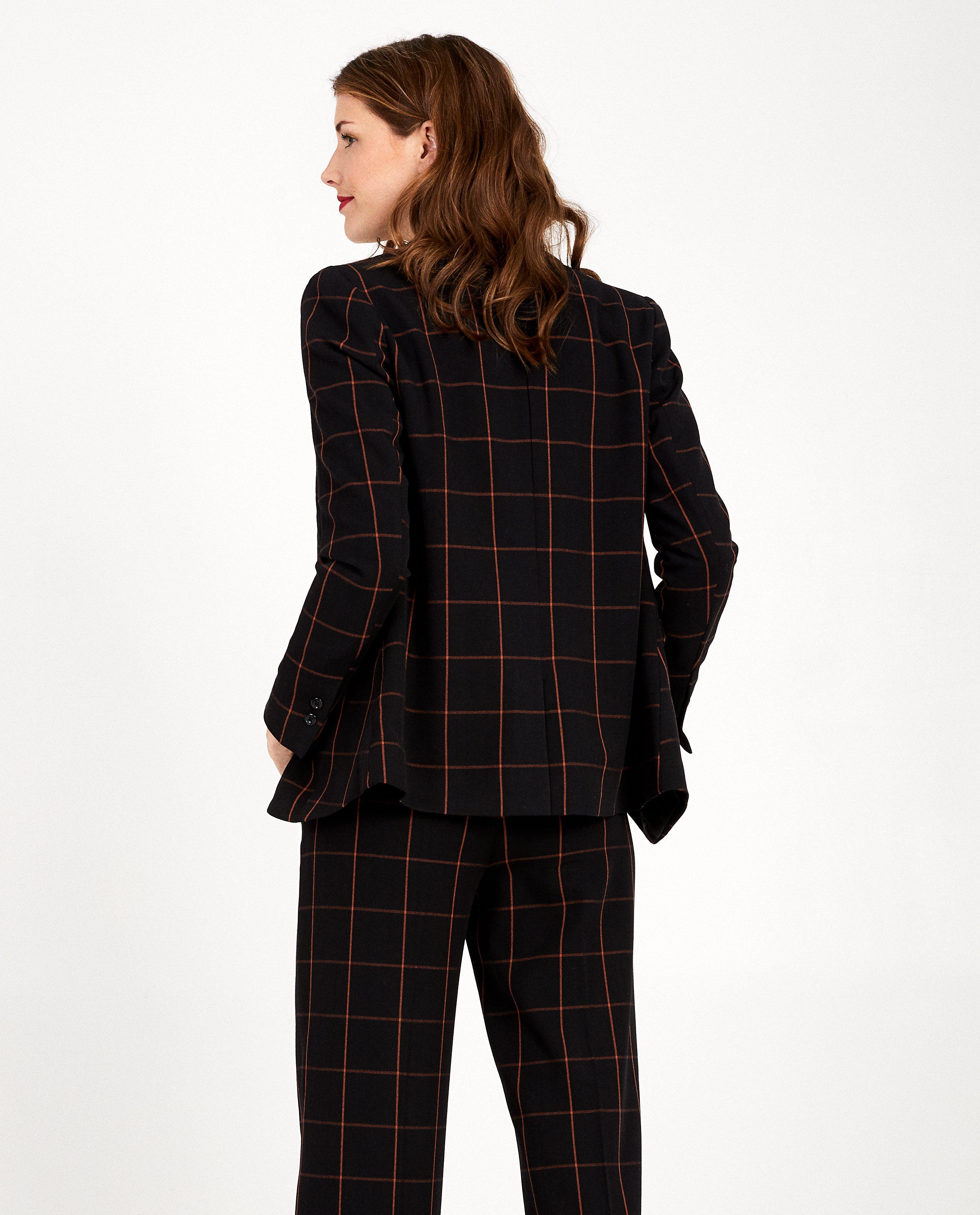 Blazers - Blazer noir à carreaux Sora