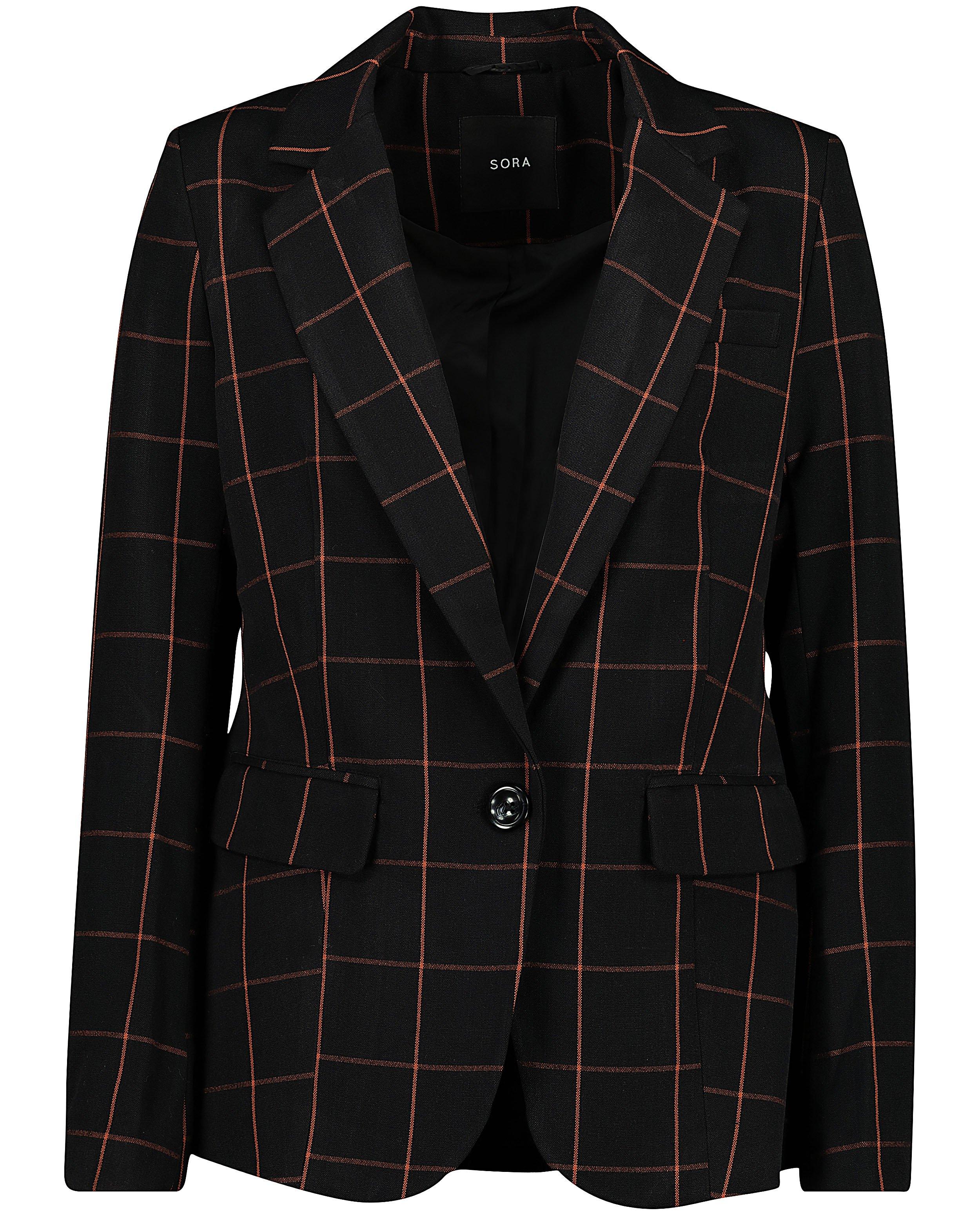 Blazers - Blazer noir à carreaux Sora