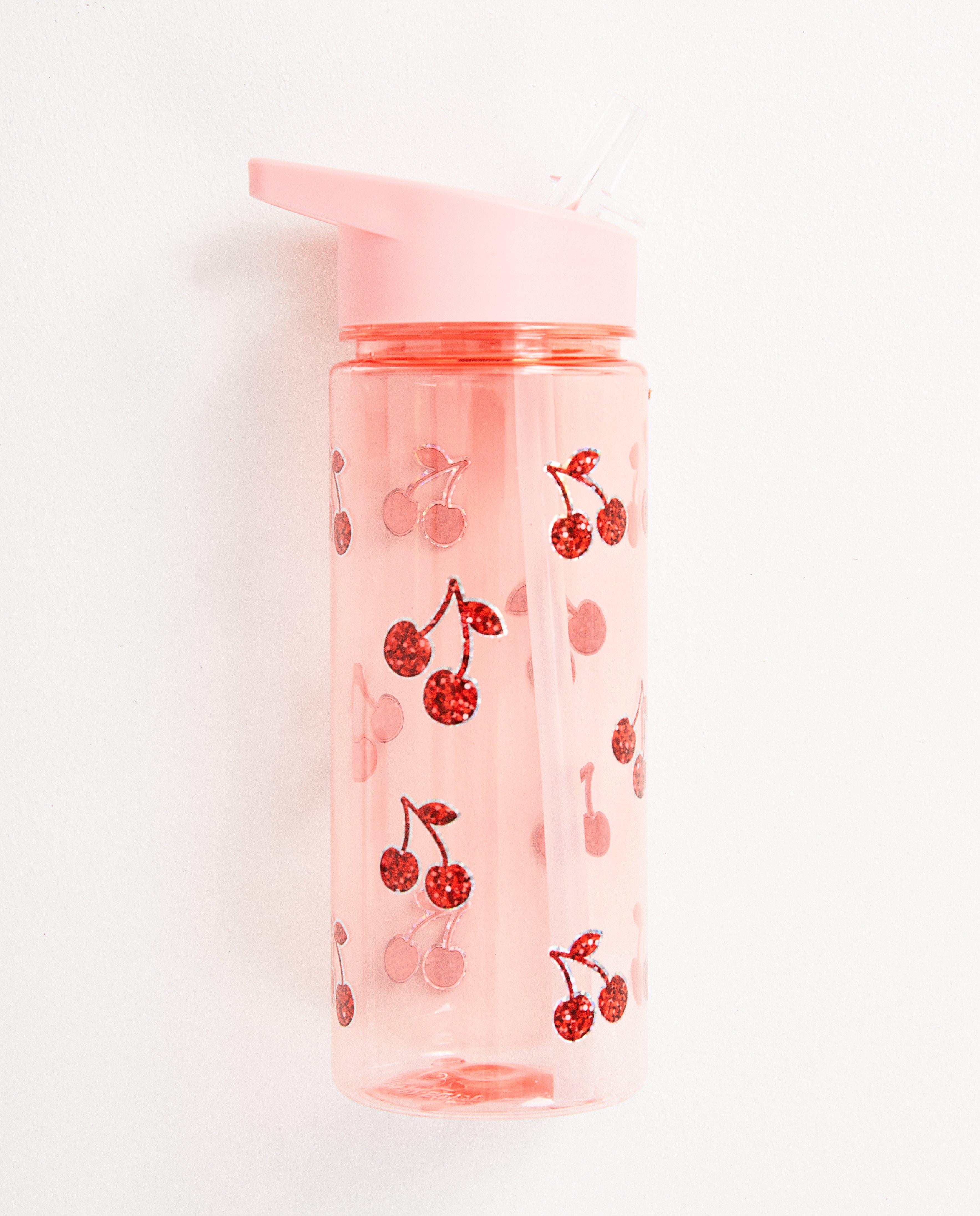 Gourde rose à imprimé - transparente - JBC