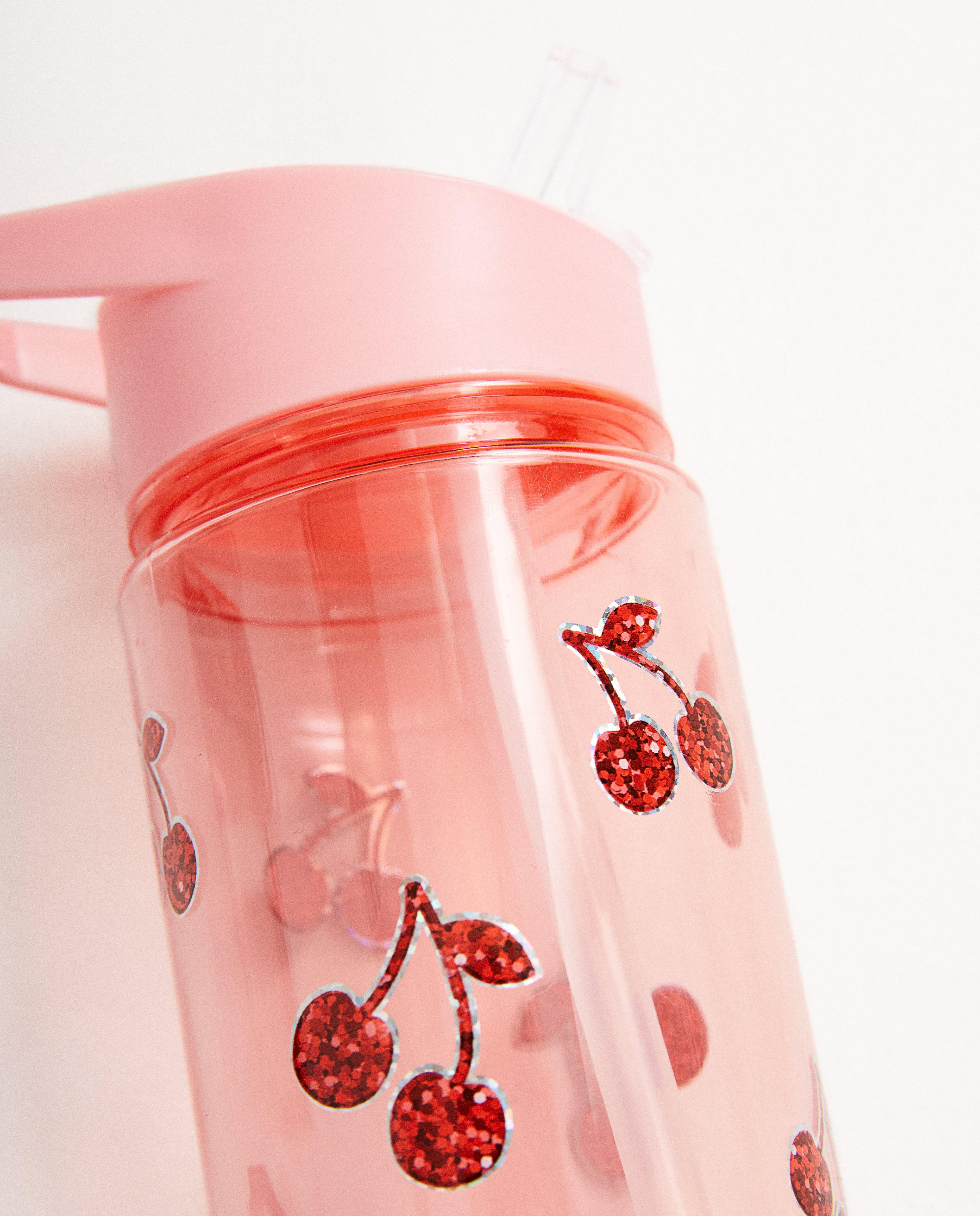 Cadeaux - Gourde rose à imprimé