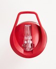 Gadgets - Rode drinkfles met opschrift