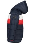 Donsjassen - Donkerblauw jasje met color block