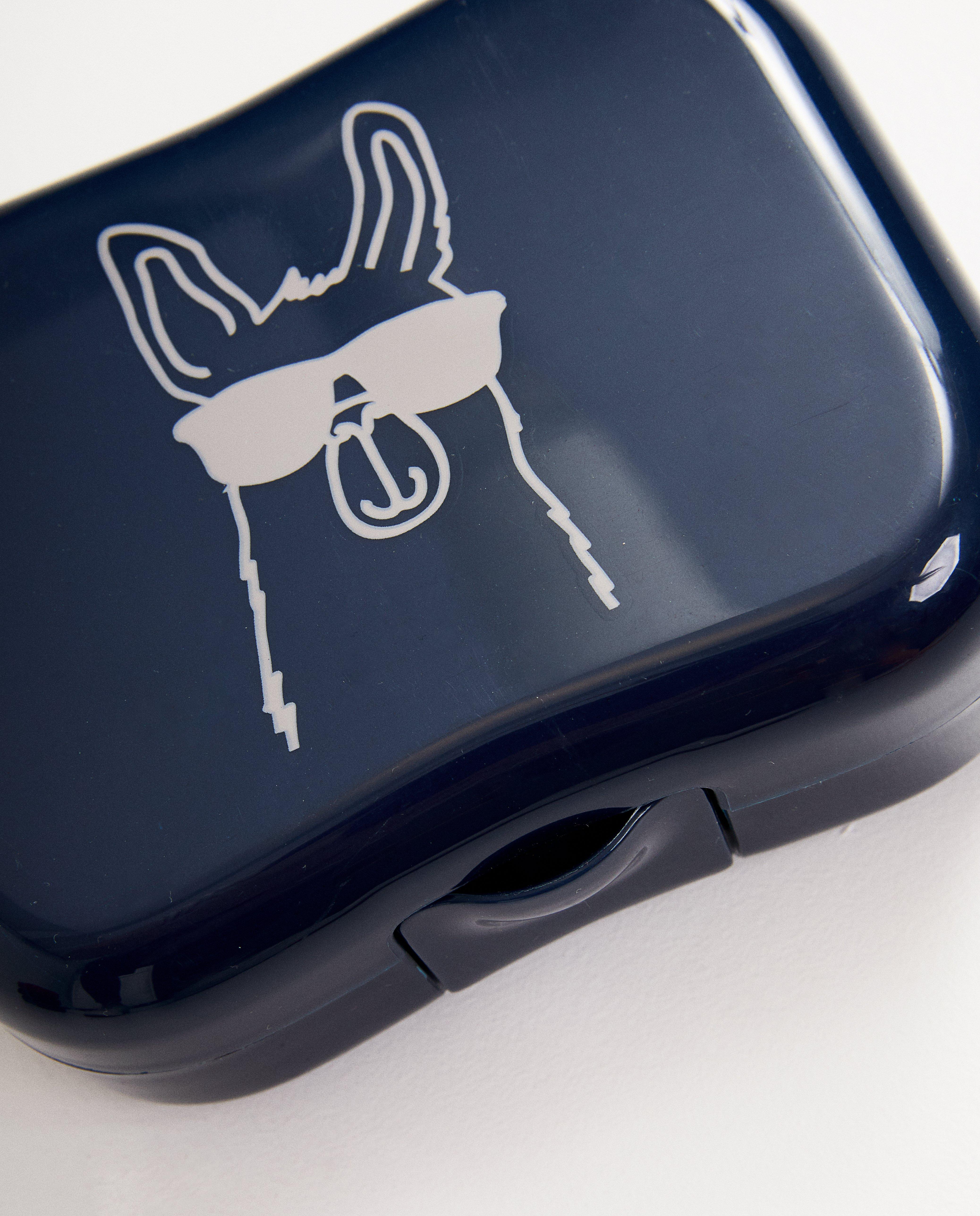 Gadgets - Blauwe boterhammendoos met print