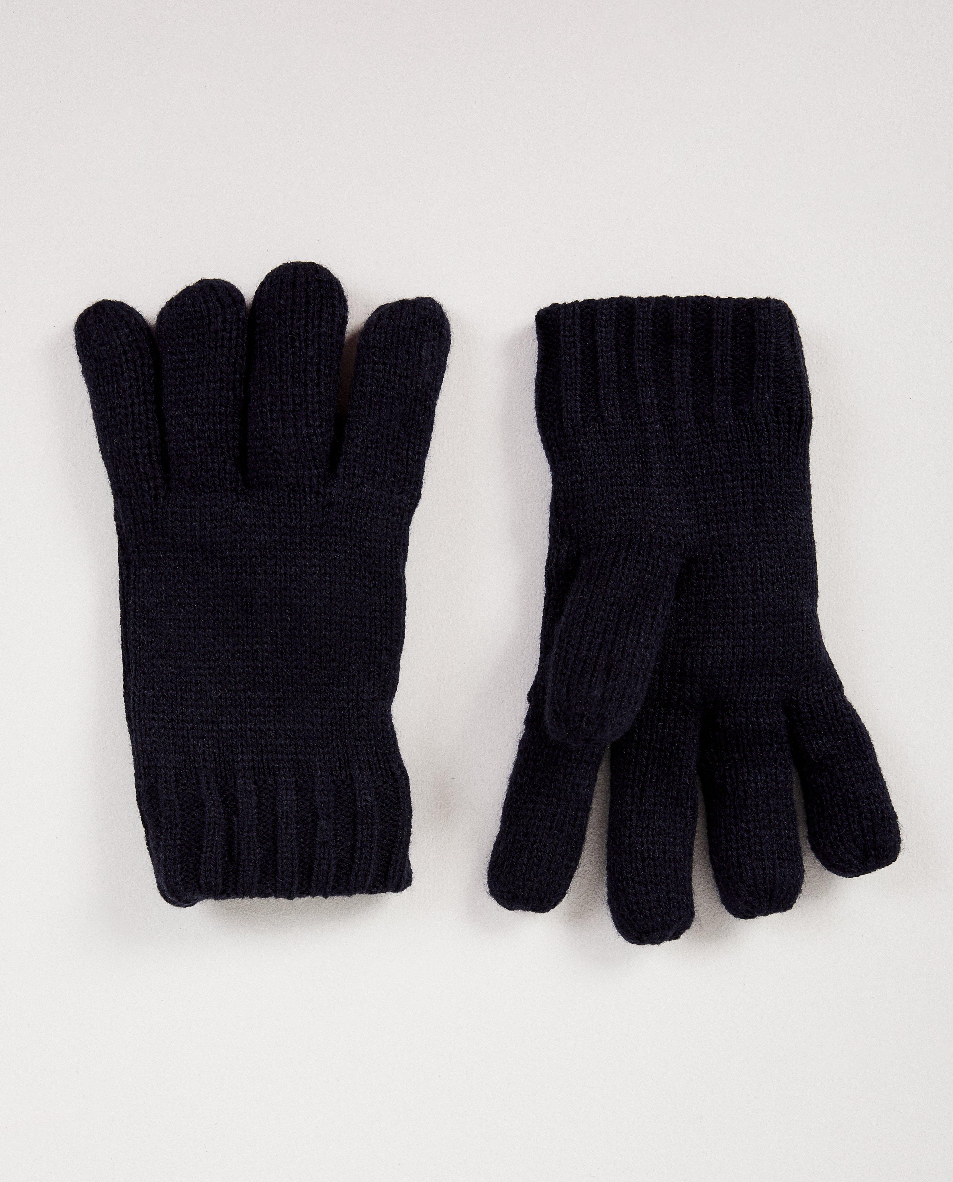 Blauwe handschoenen - met fleece voering - JBC